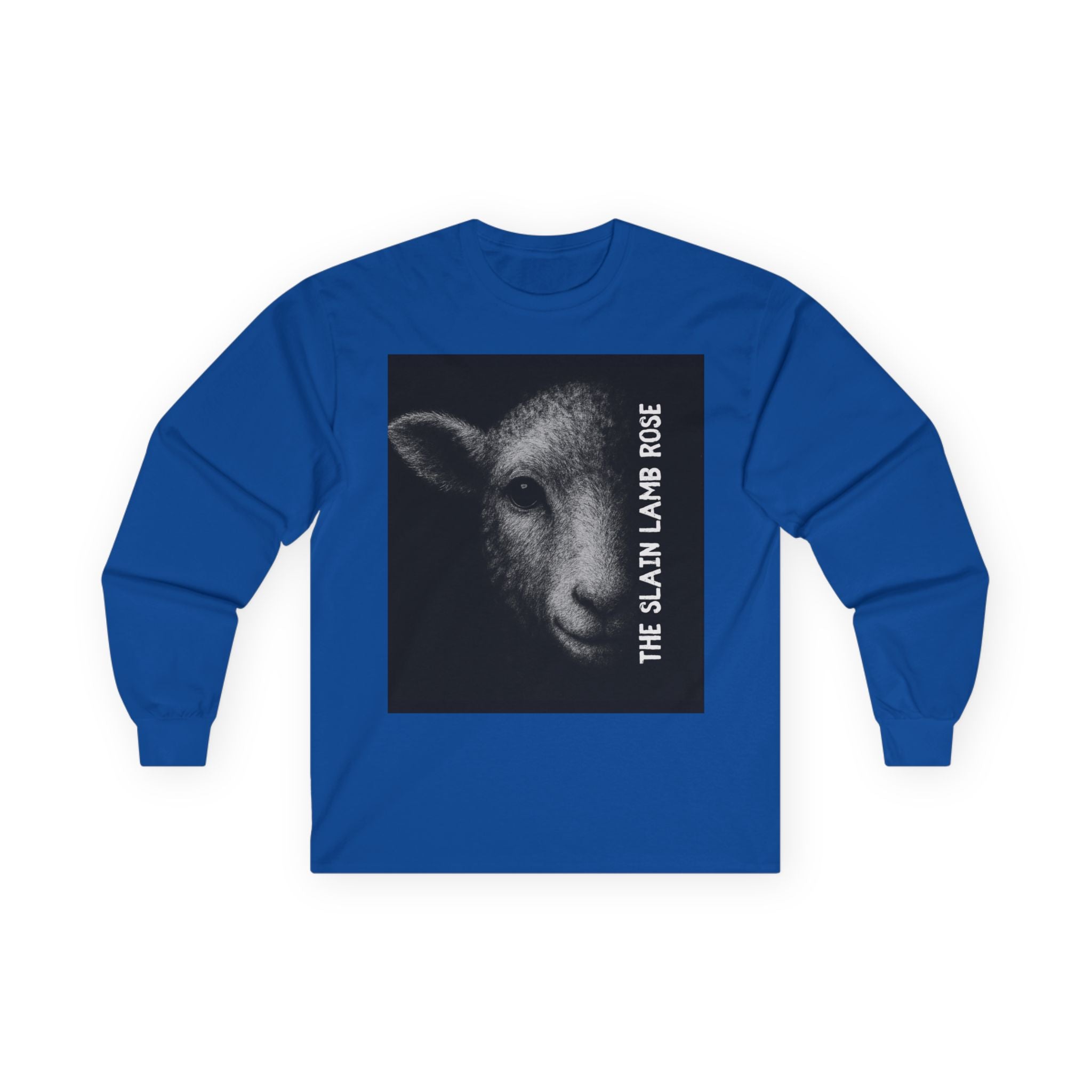 The Slain Lamb Rose long sleeve tee