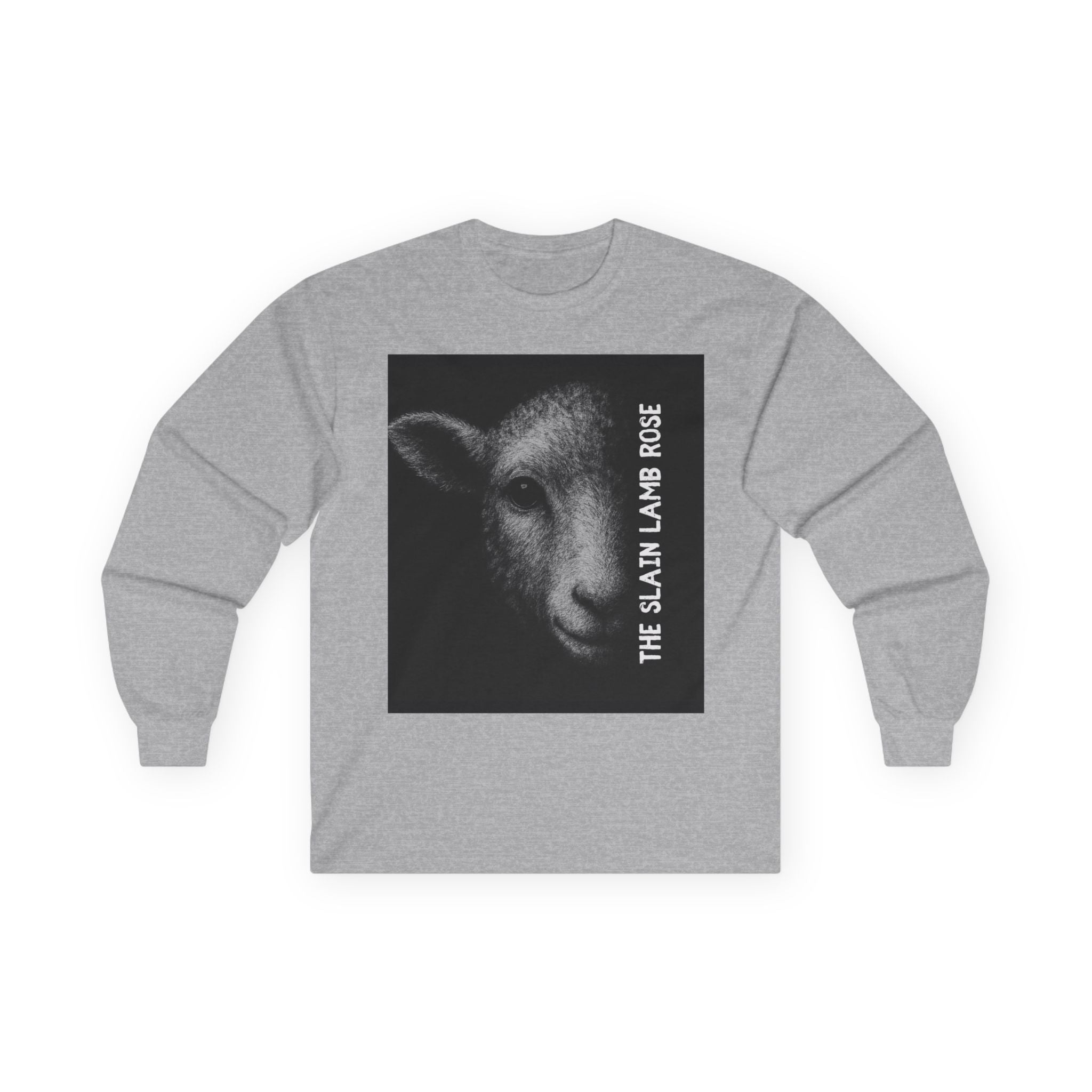 The Slain Lamb Rose long sleeve tee