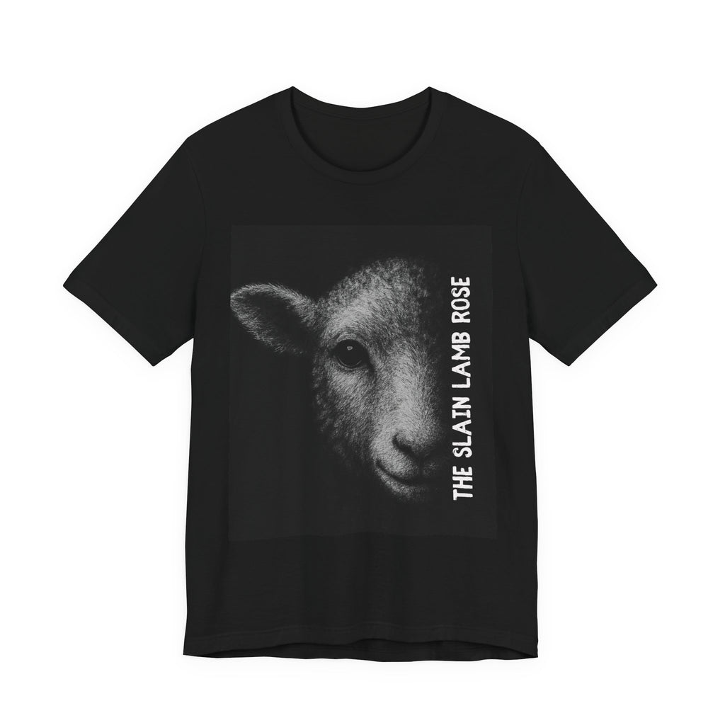 The Slain Lamb Rose Christian T-Shirt