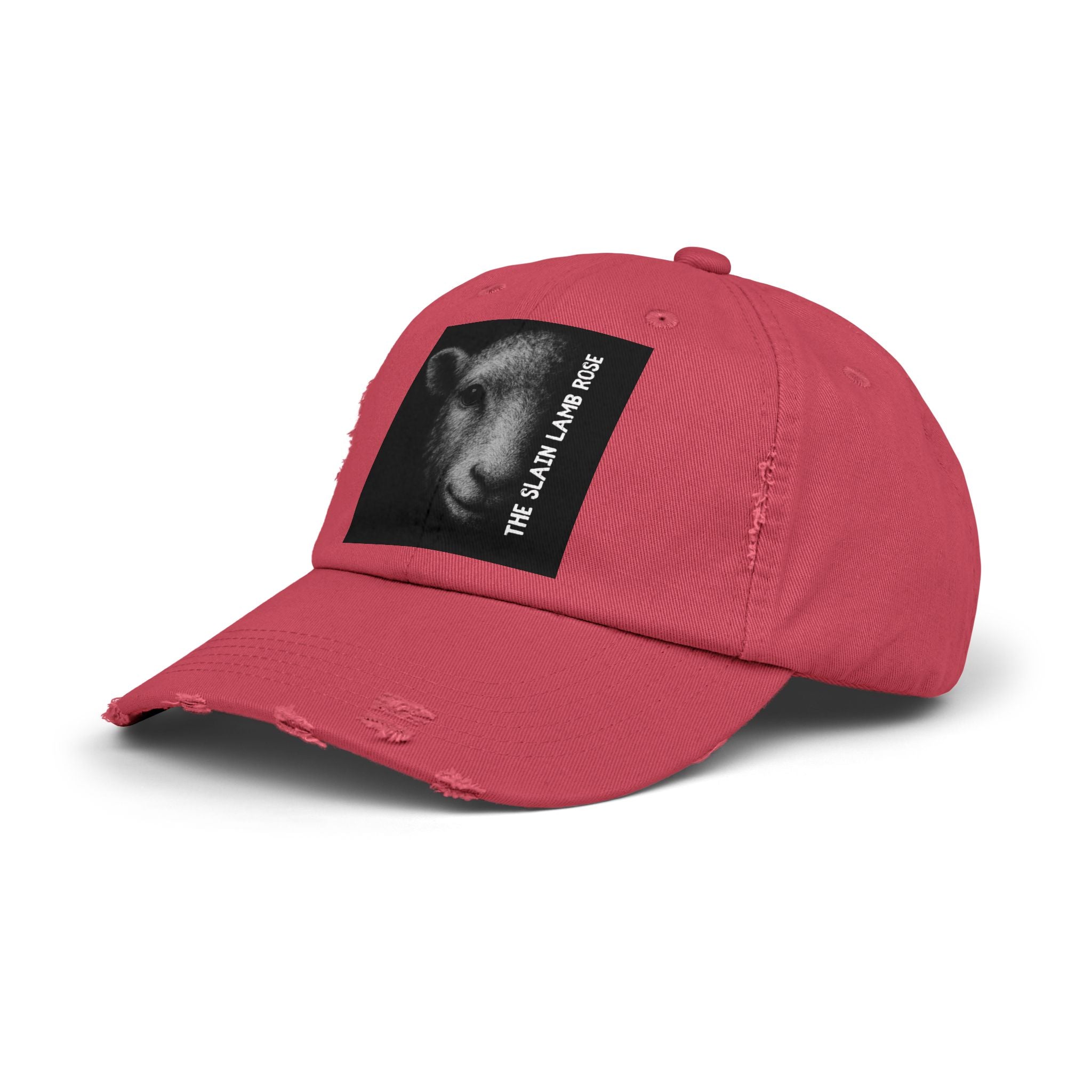The Slain Lamb Rose Vintage Cap