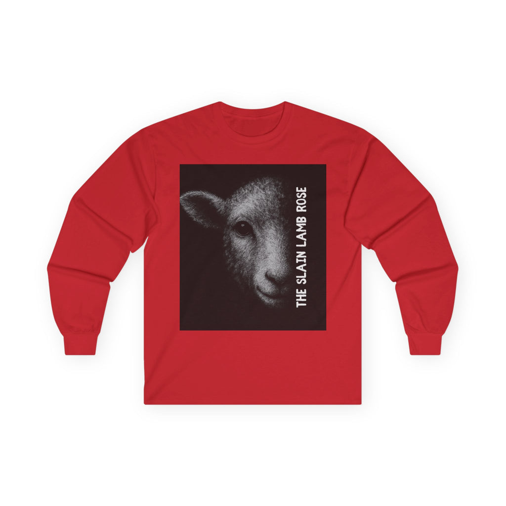 The Slain Lamb Rose long sleeve tee