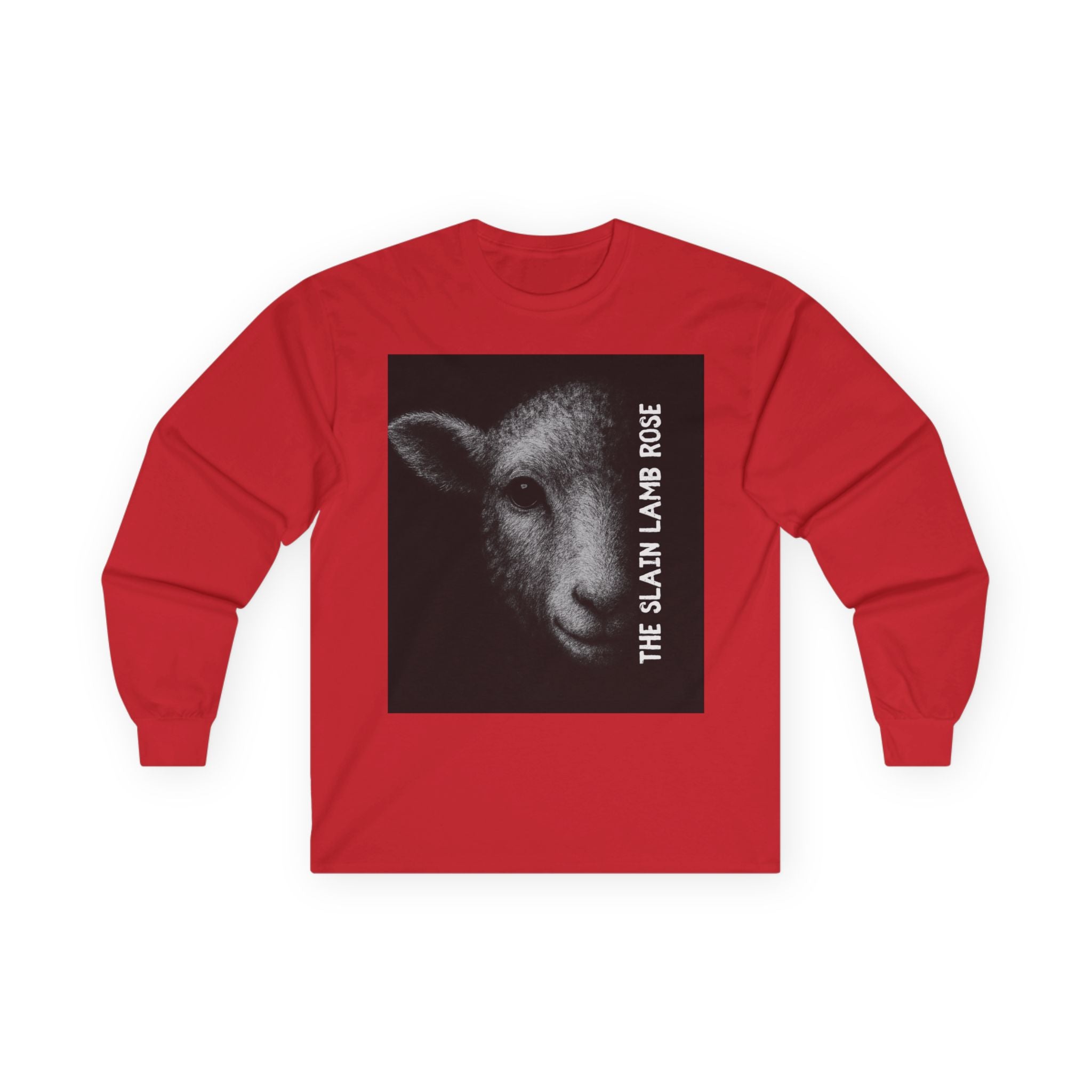 The Slain Lamb Rose long sleeve tee