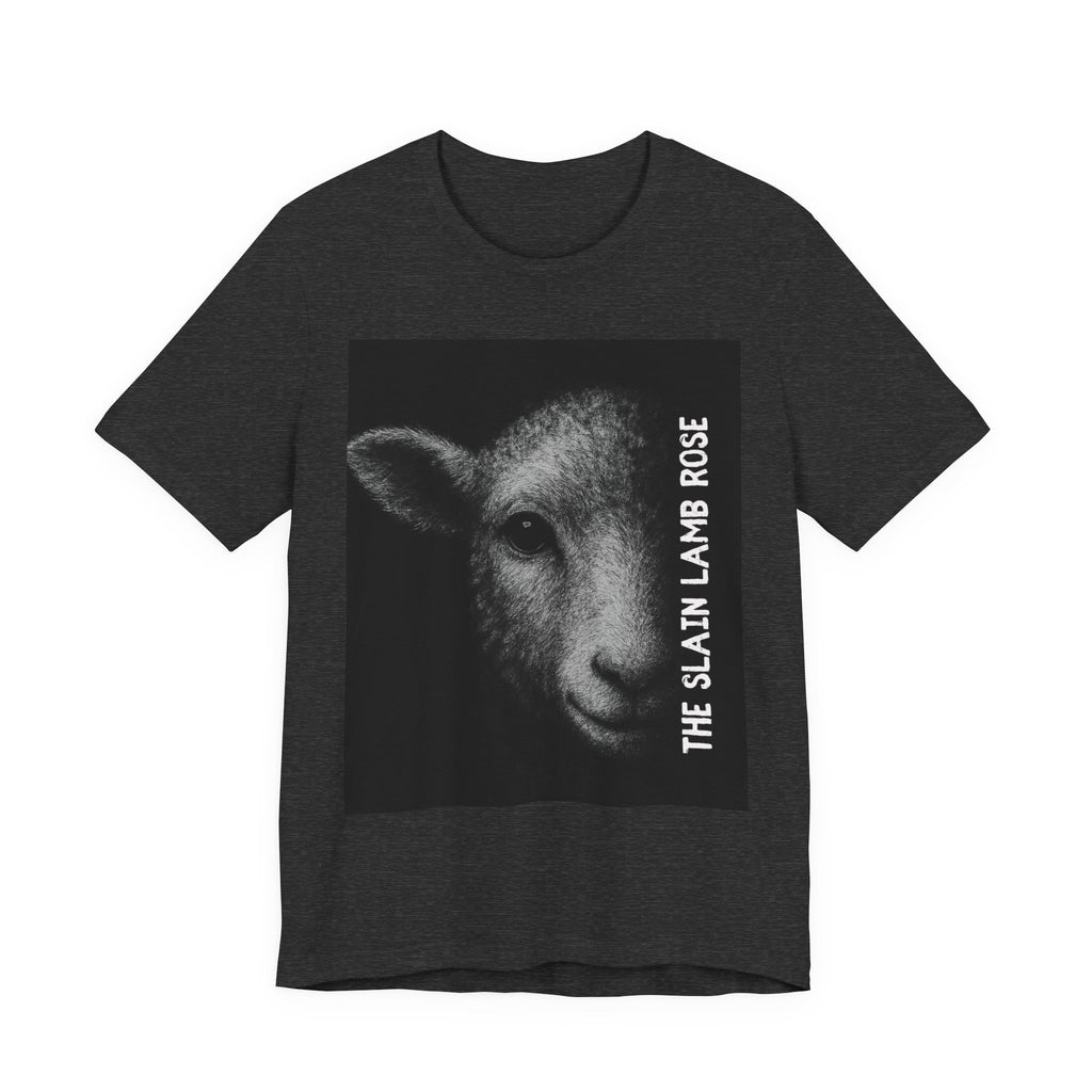 The Slain Lamb Rose Christian T-Shirt