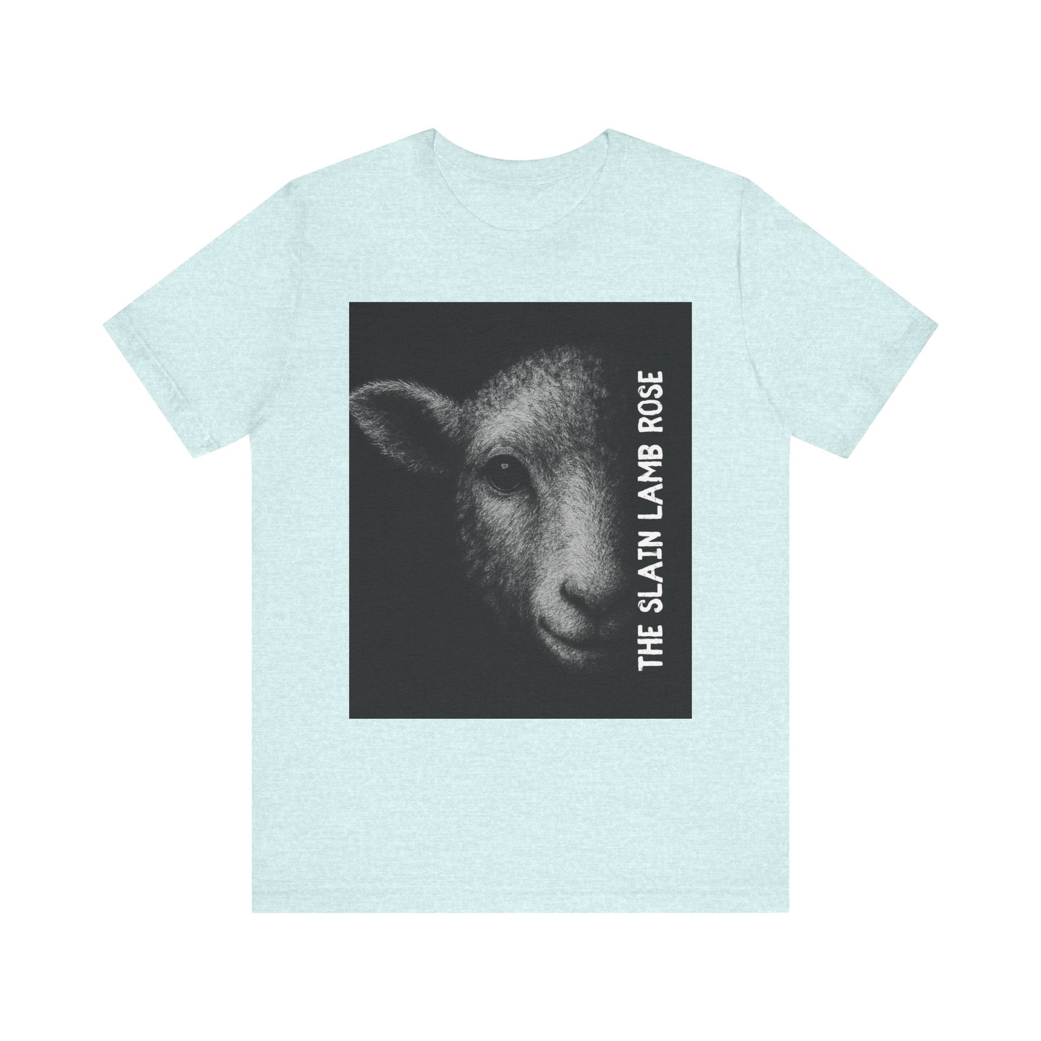 The Slain Lamb Rose Christian T-Shirt