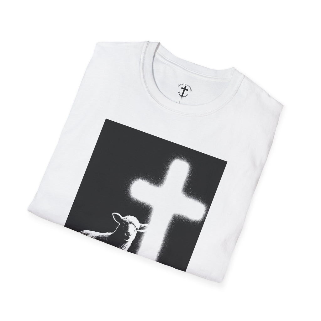 Christian Lamb T-Shirt — 'The Slain Lamb' Faith Graphic Tee
