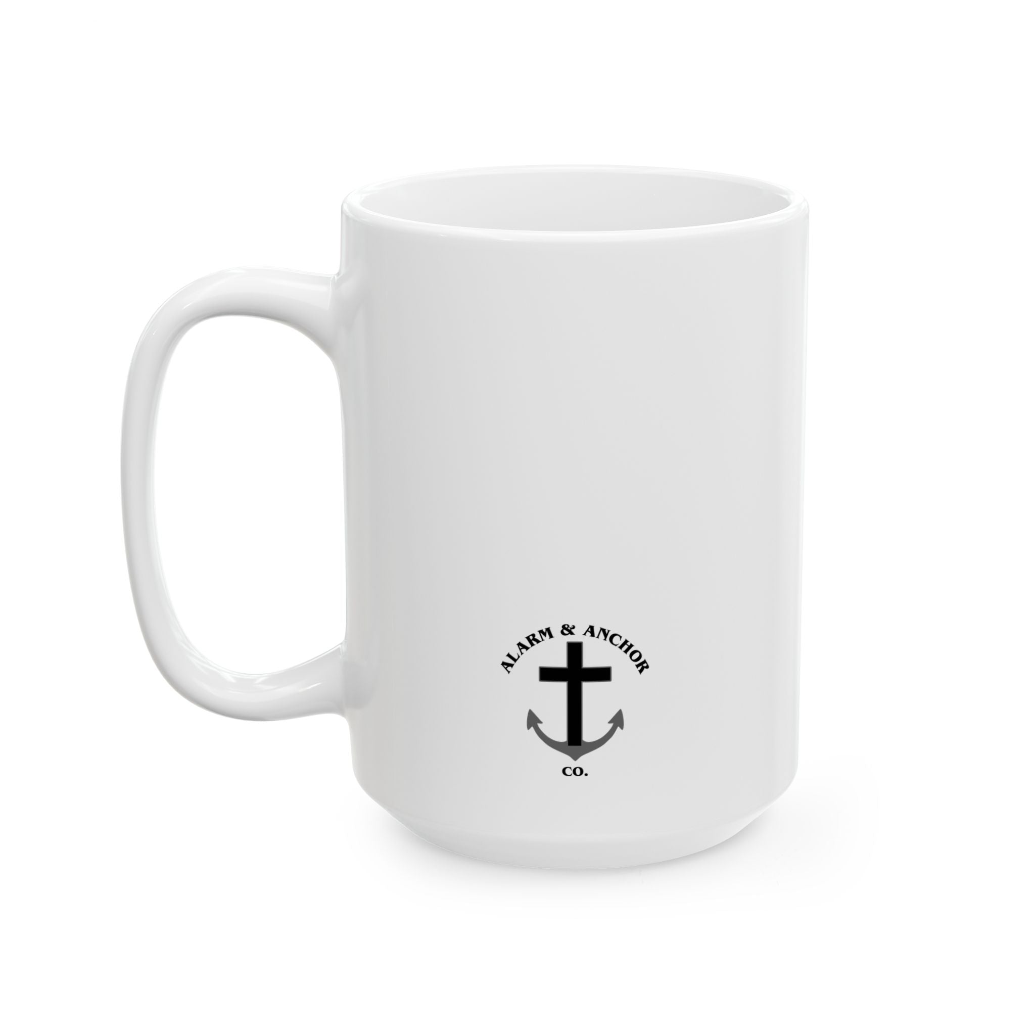 The Slain Lamb Rose Ceramic Coffee Cup (11oz, 15oz)