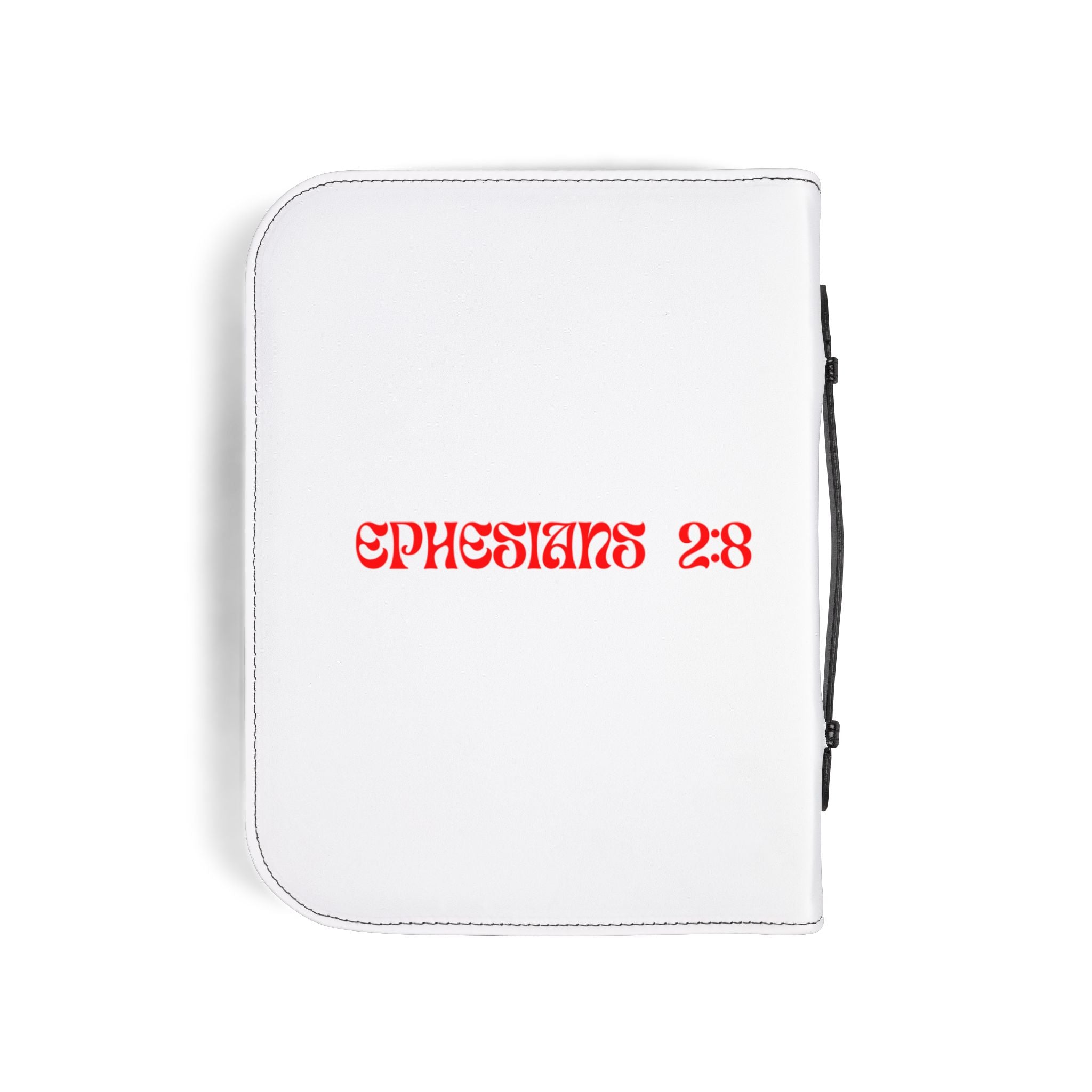 Saved by Grace Bible Cover — Ephesians 2:8 Zippered Bible Case