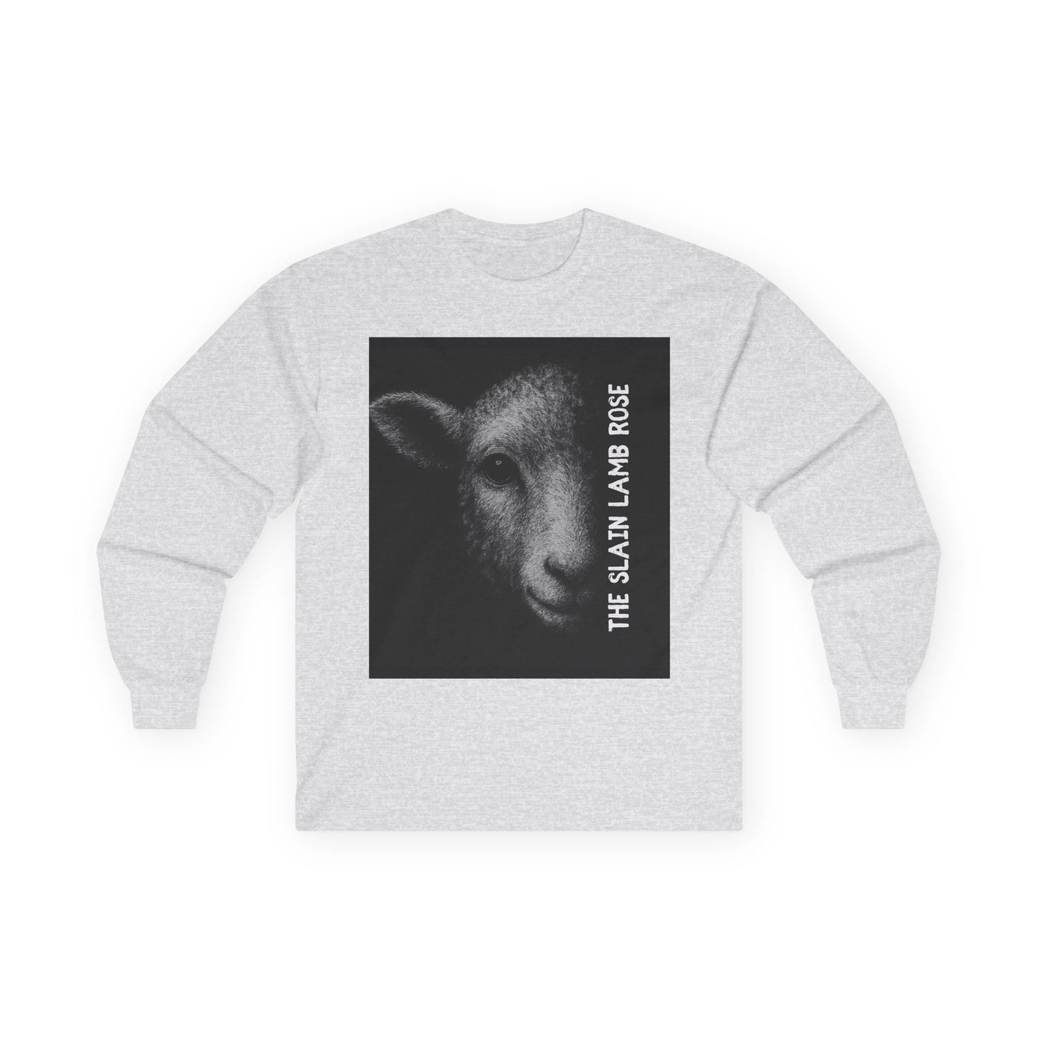The Slain Lamb Rose long sleeve tee