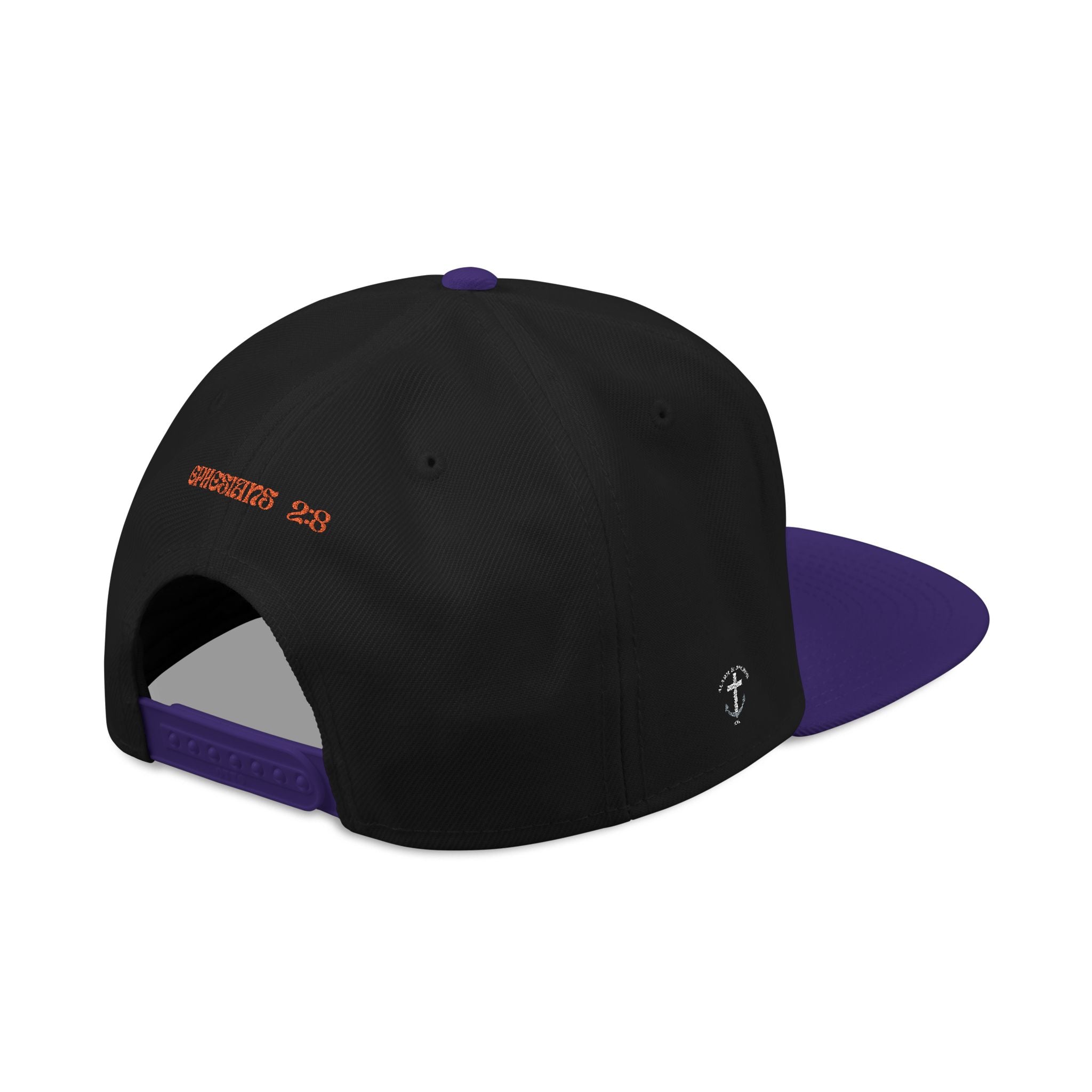 Saved By Grace Embroidered Snapback Hat
