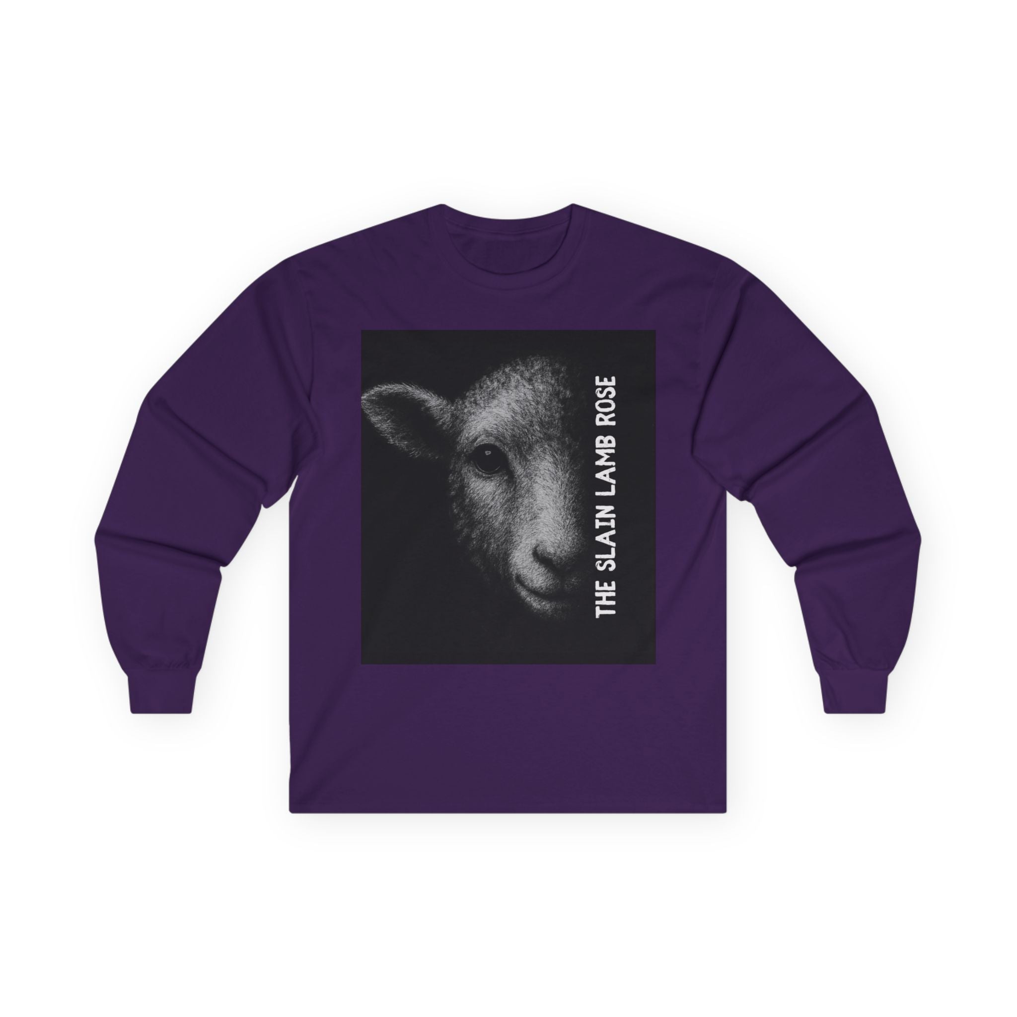 The Slain Lamb Rose long sleeve tee