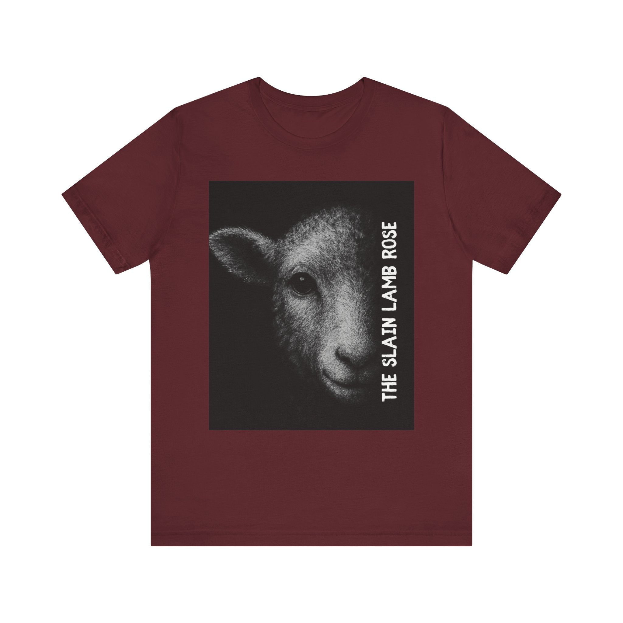 The Slain Lamb Rose Christian T-Shirt
