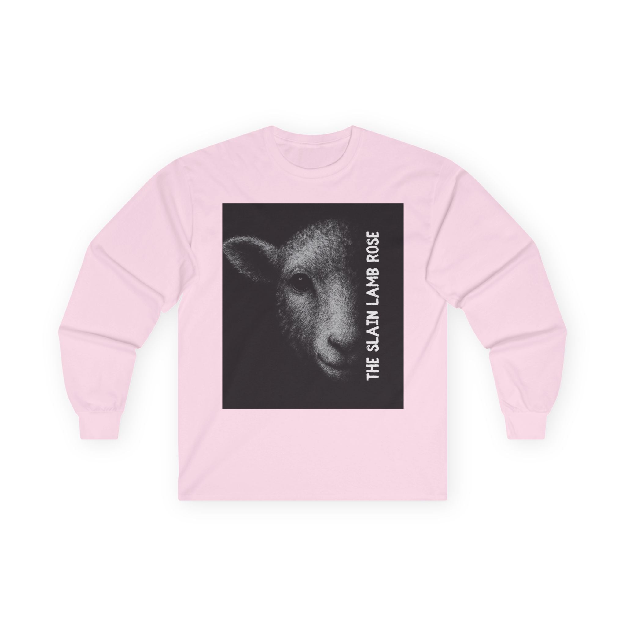 The Slain Lamb Rose long sleeve tee