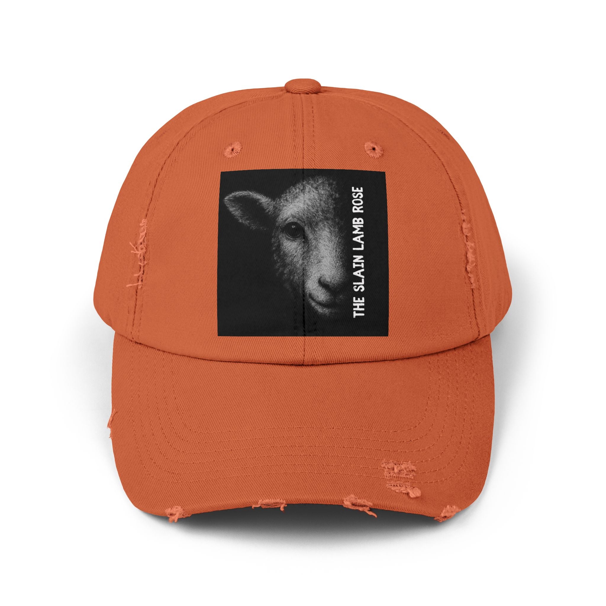 The Slain Lamb Rose Vintage Cap