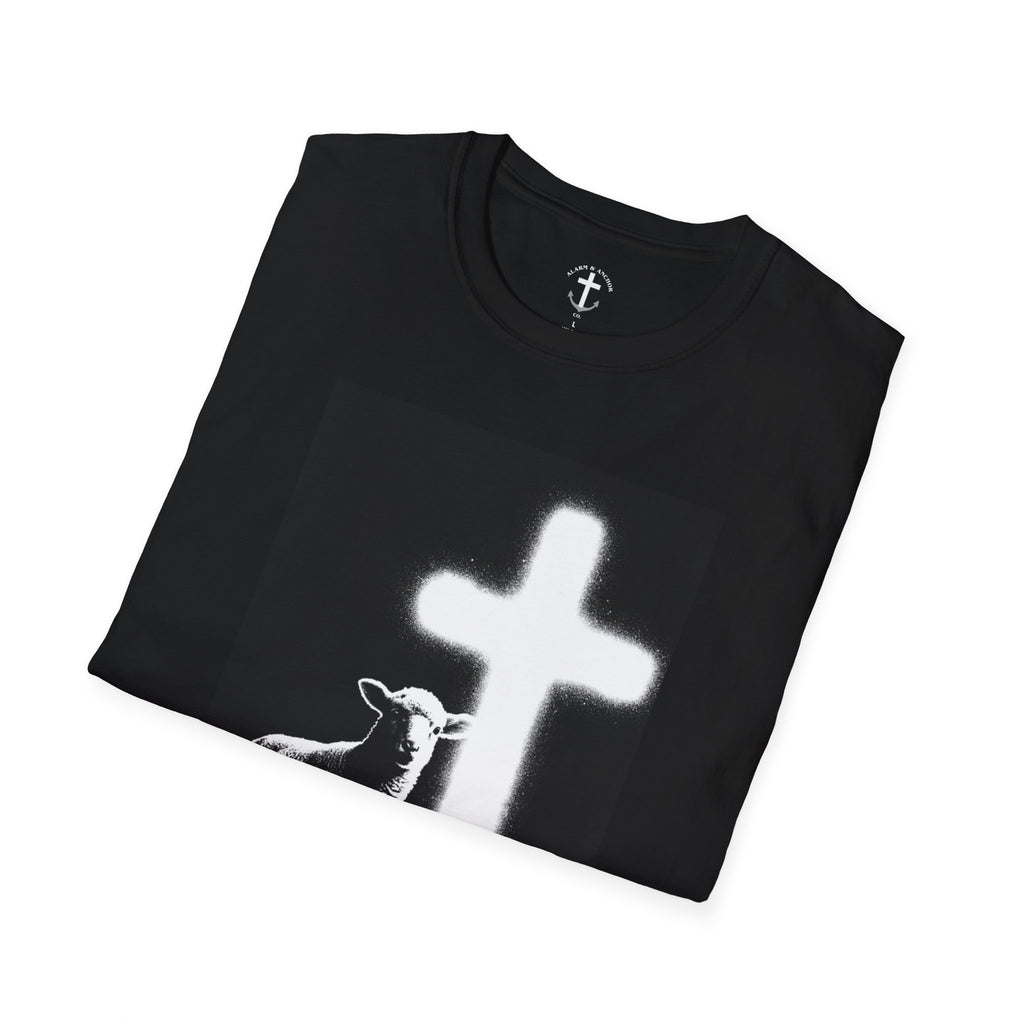 Christian Lamb T-Shirt — 'The Slain Lamb' Faith Graphic Tee
