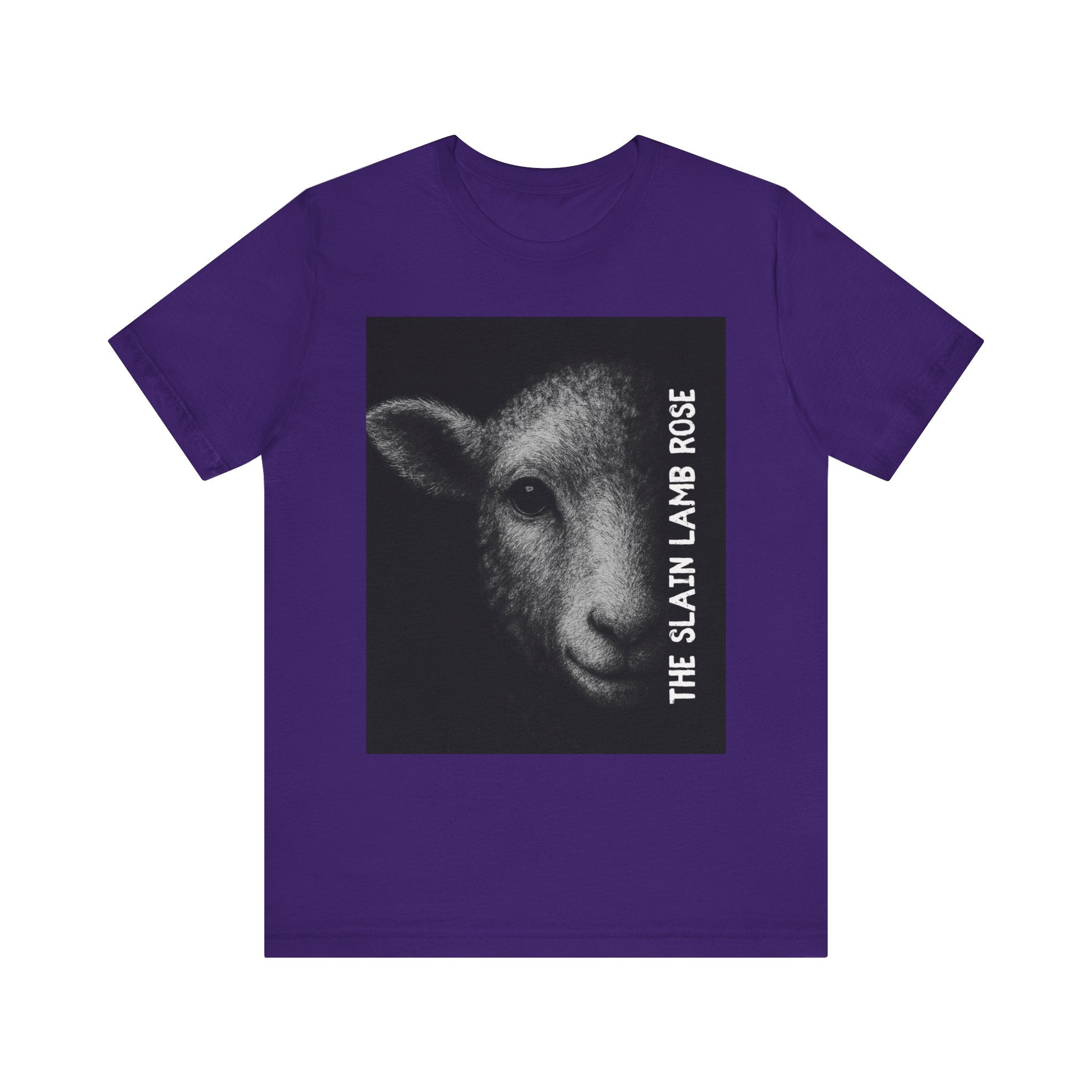 The Slain Lamb Rose Christian T-Shirt