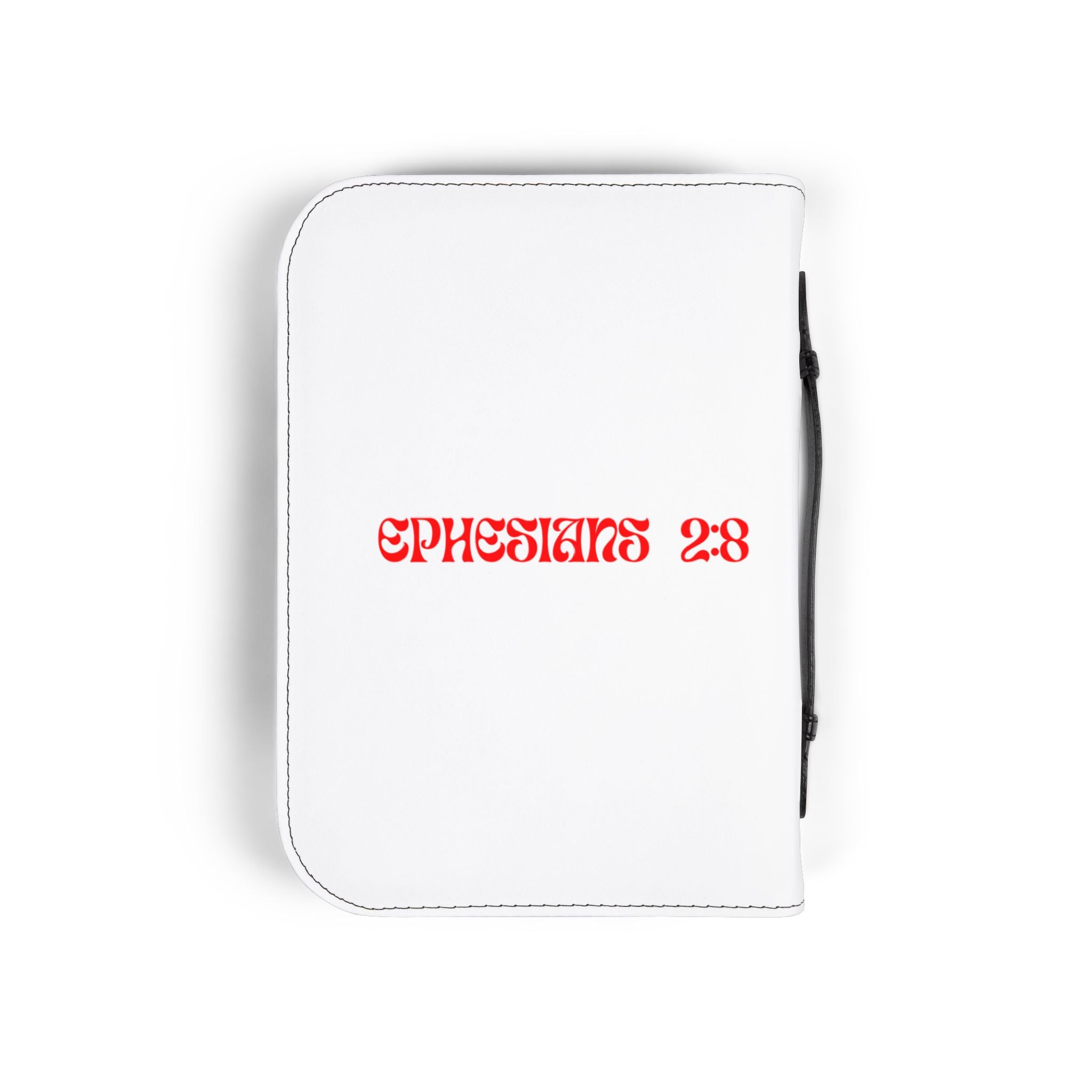 Saved by Grace Bible Cover — Ephesians 2:8 Zippered Bible Case