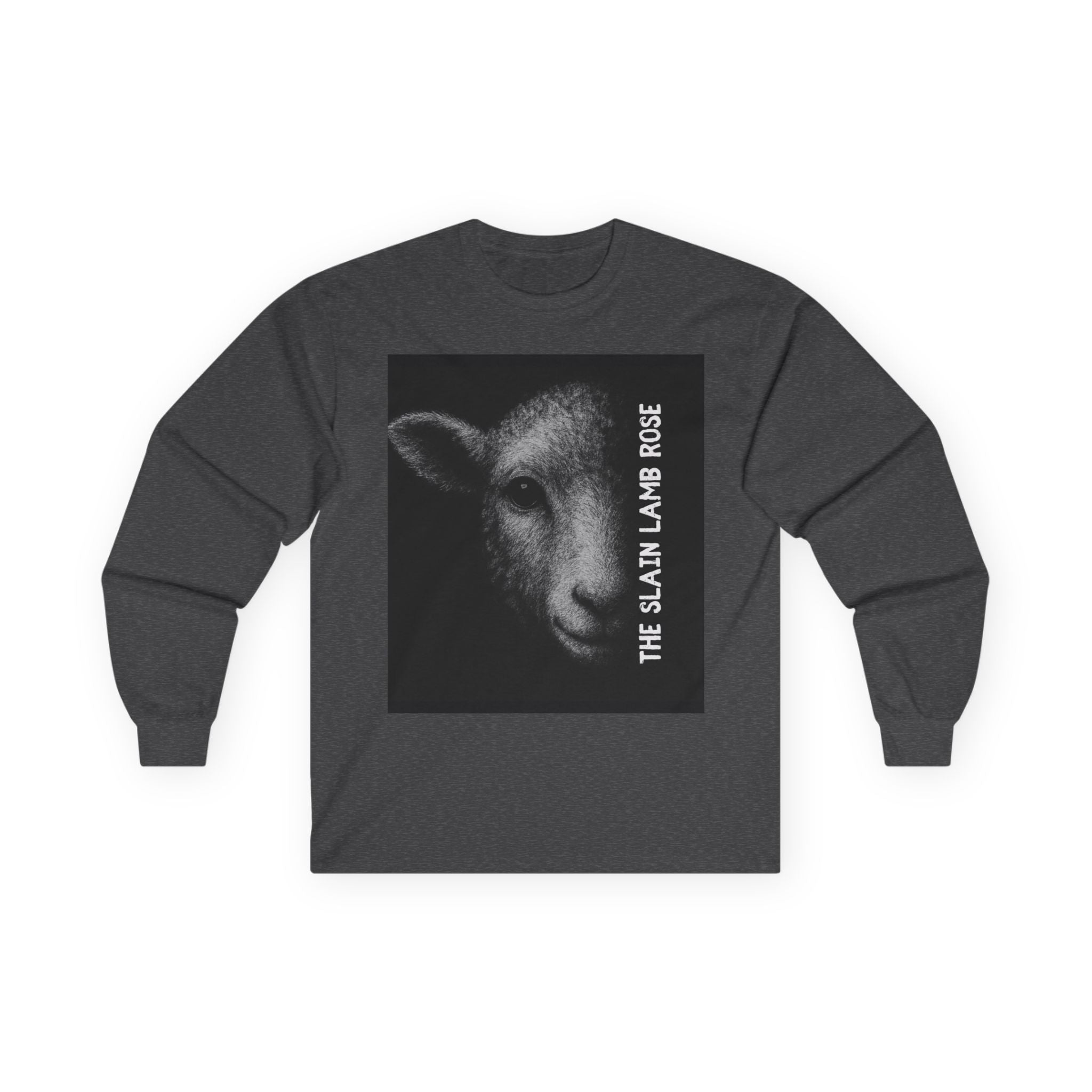 The Slain Lamb Rose long sleeve tee