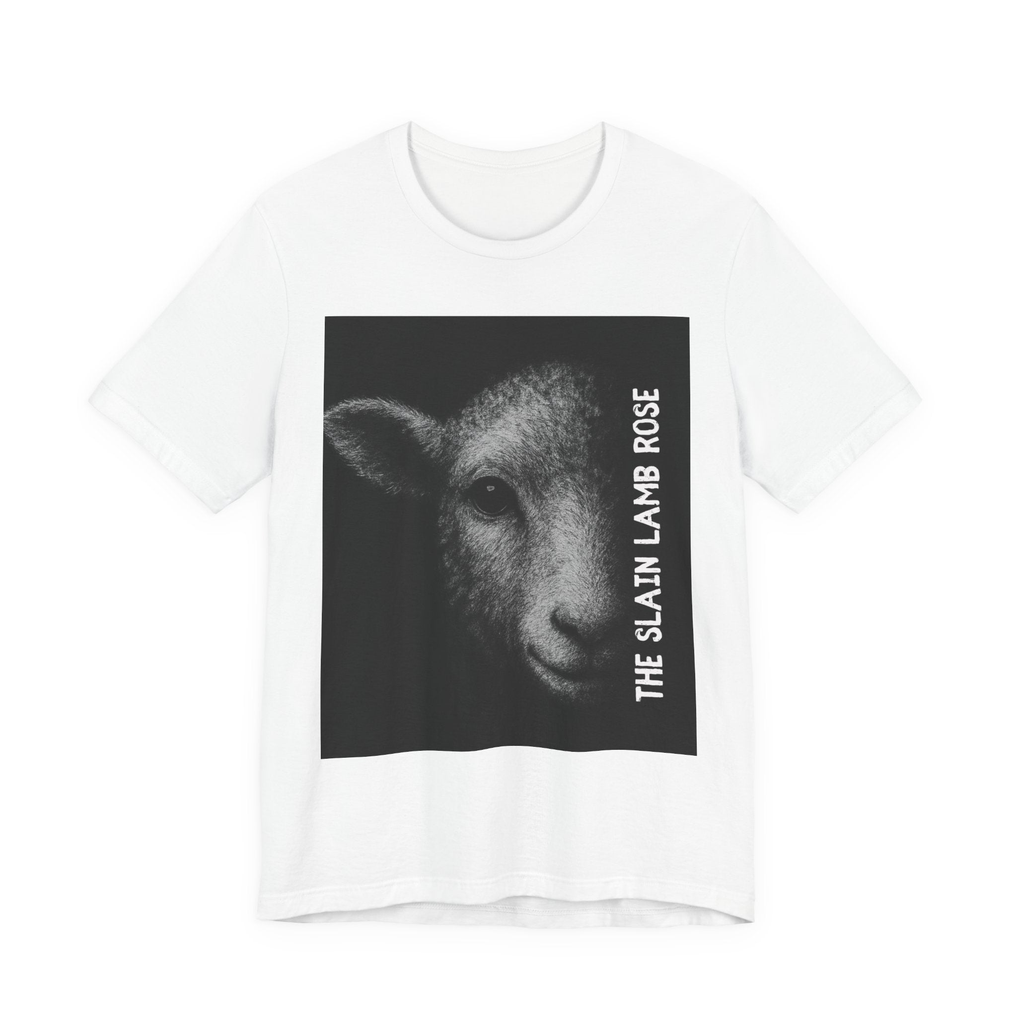 The Slain Lamb Rose Christian T-Shirt