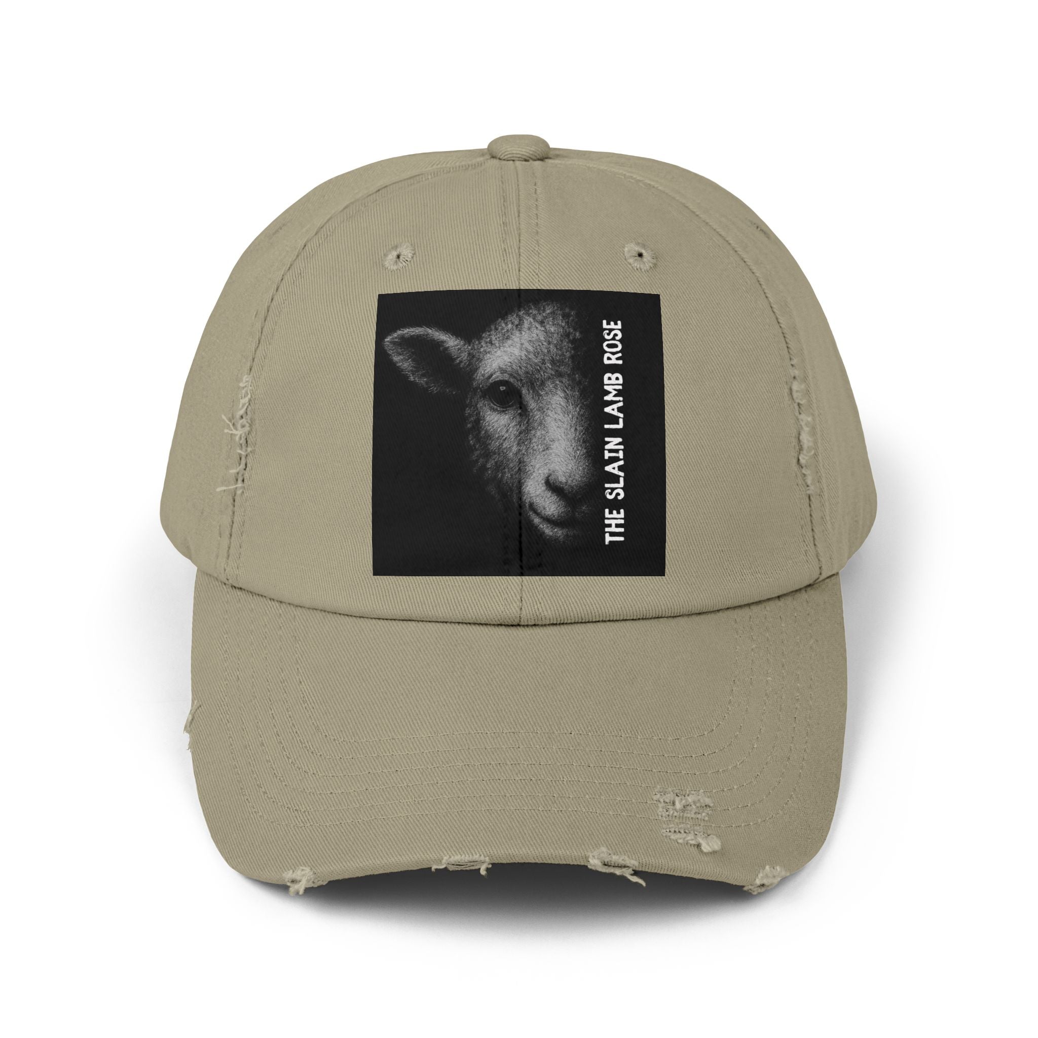 The Slain Lamb Rose Vintage Cap