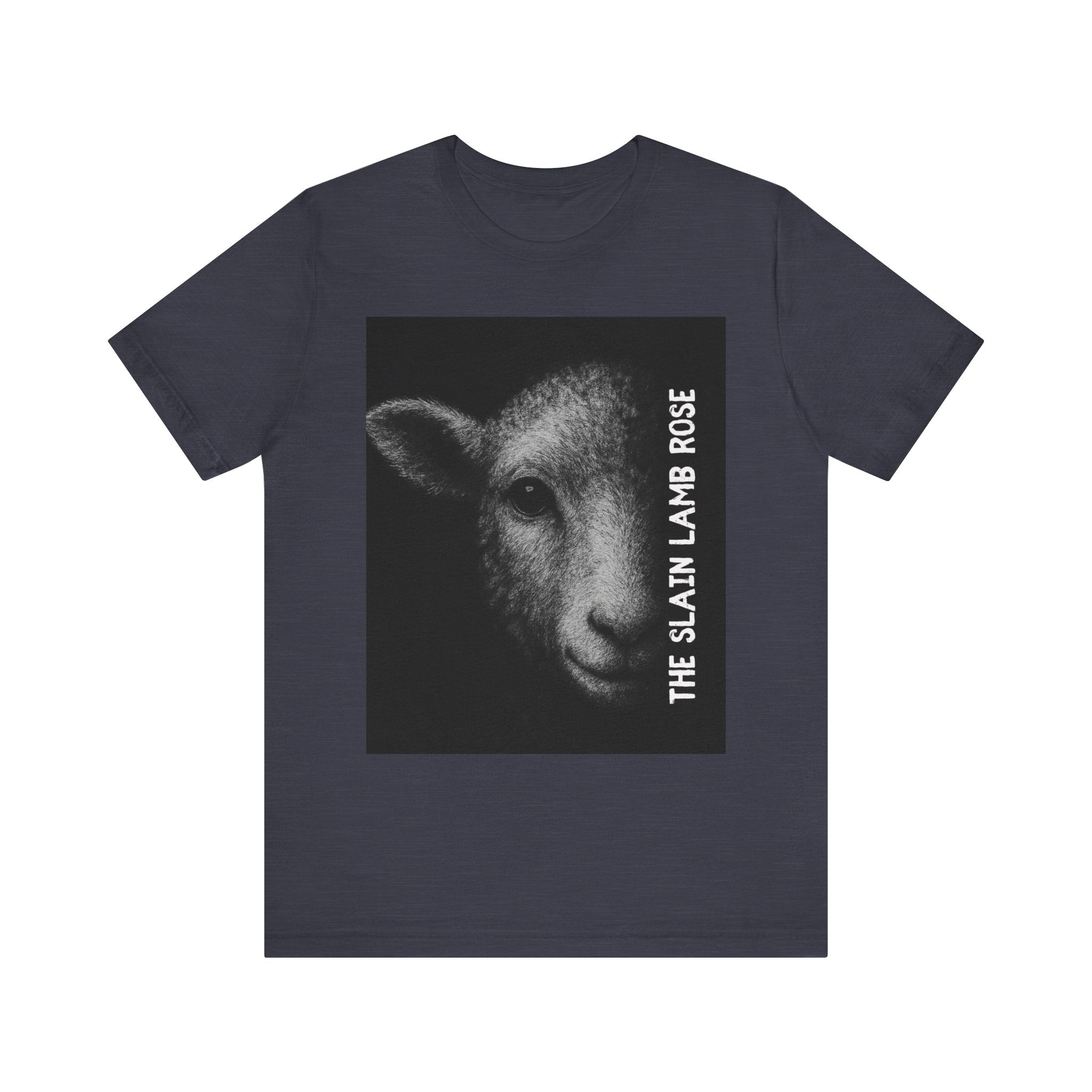 The Slain Lamb Rose Christian T-Shirt