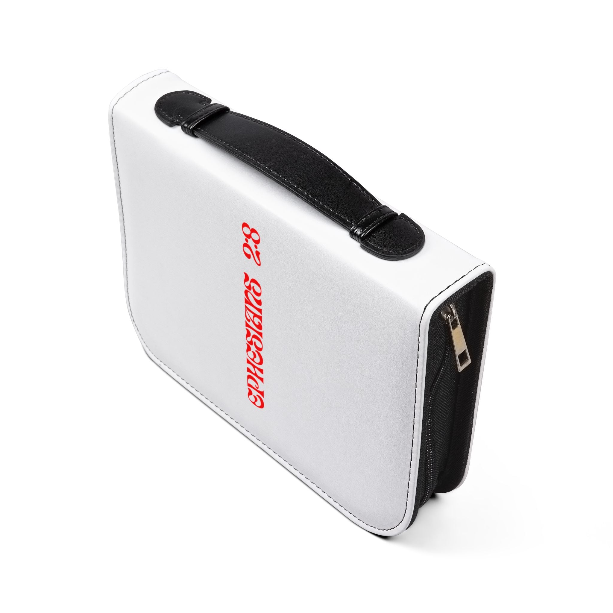 Saved by Grace Bible Cover — Ephesians 2:8 Zippered Bible Case