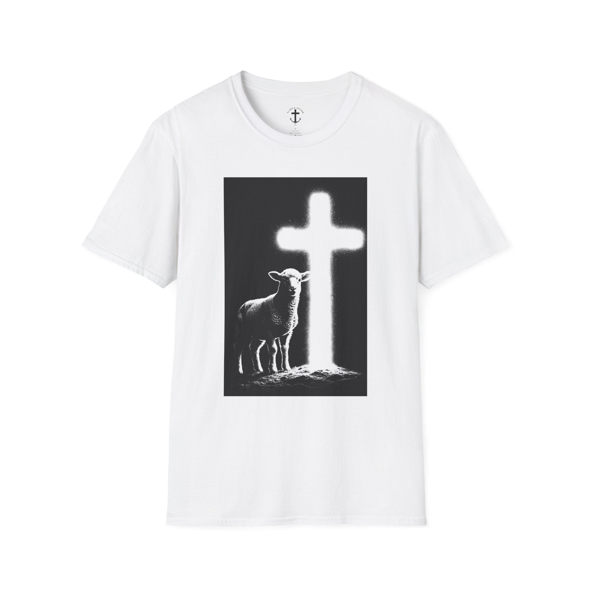 Christian Lamb T-Shirt — 'The Slain Lamb' Faith Graphic Tee