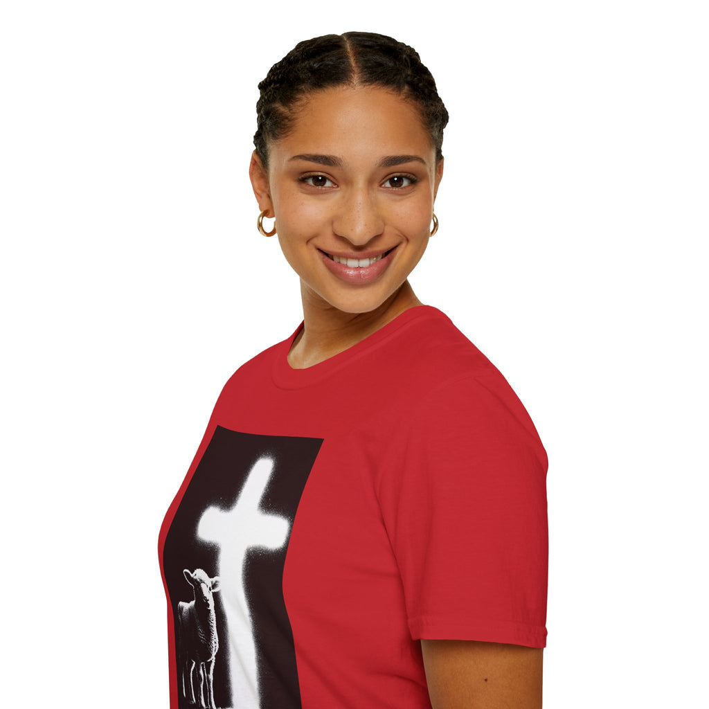 Christian Lamb T-Shirt — 'The Slain Lamb' Faith Graphic Tee
