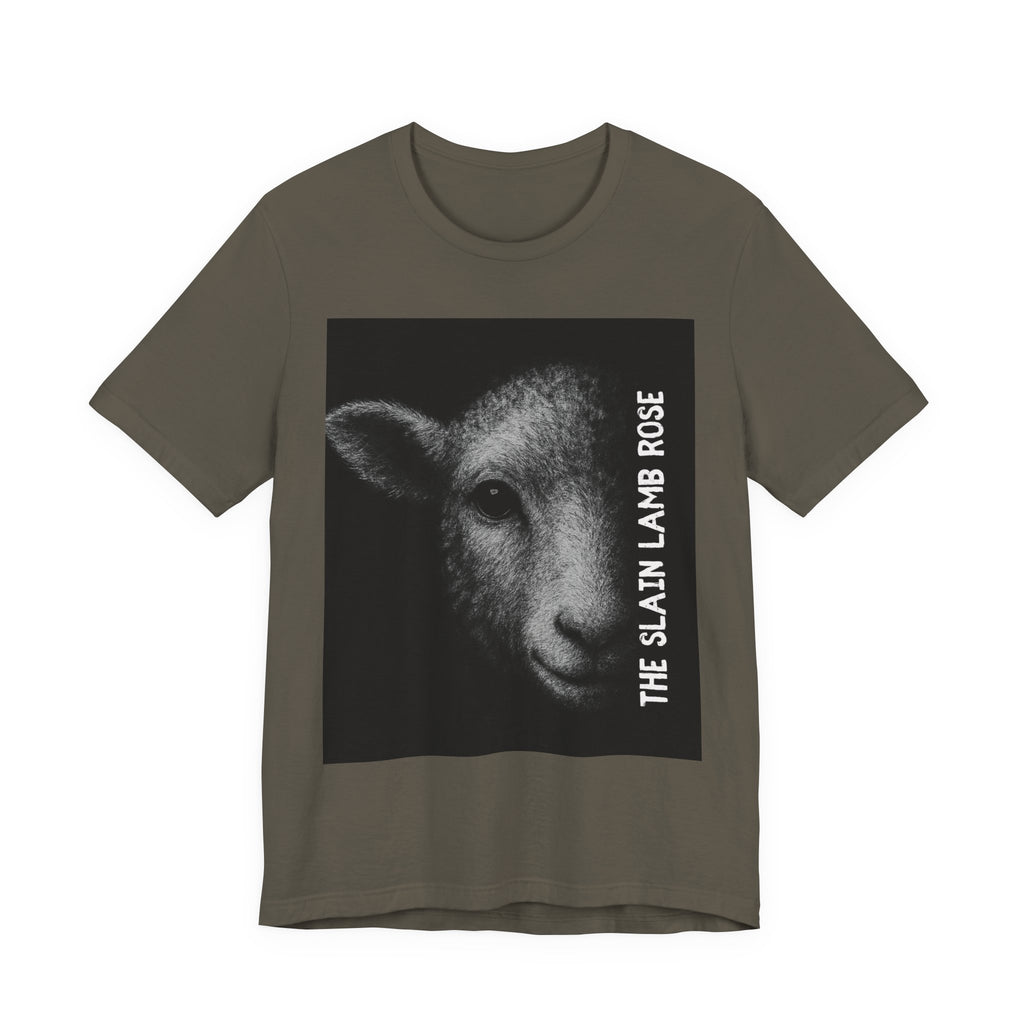 The Slain Lamb Rose Christian T-Shirt