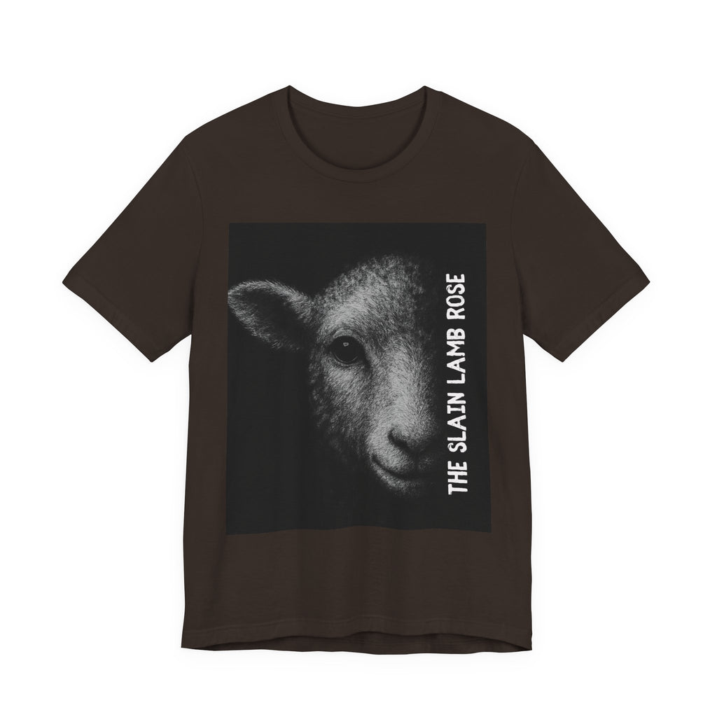 The Slain Lamb Rose Christian T-Shirt