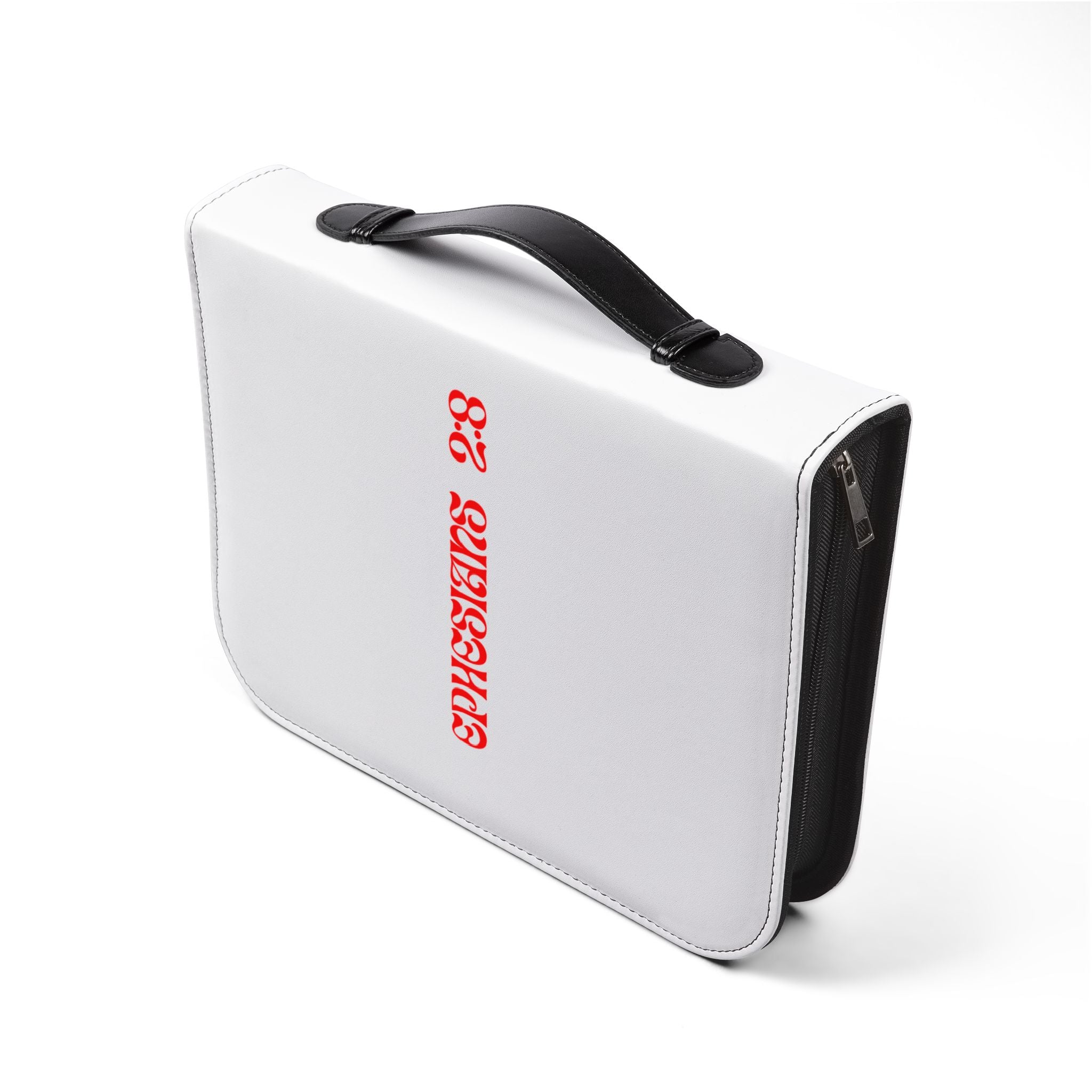 Saved by Grace Bible Cover — Ephesians 2:8 Zippered Bible Case