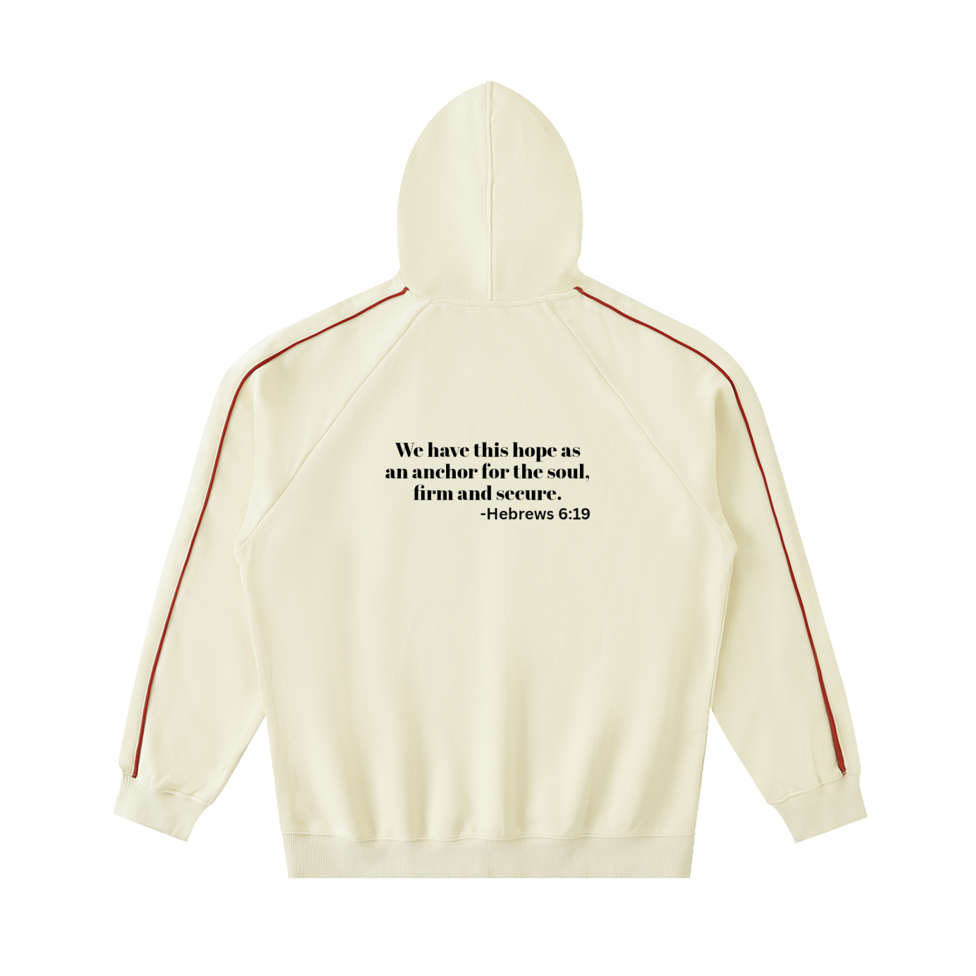 Alarm & Anchor Piping Raglan Hoodie