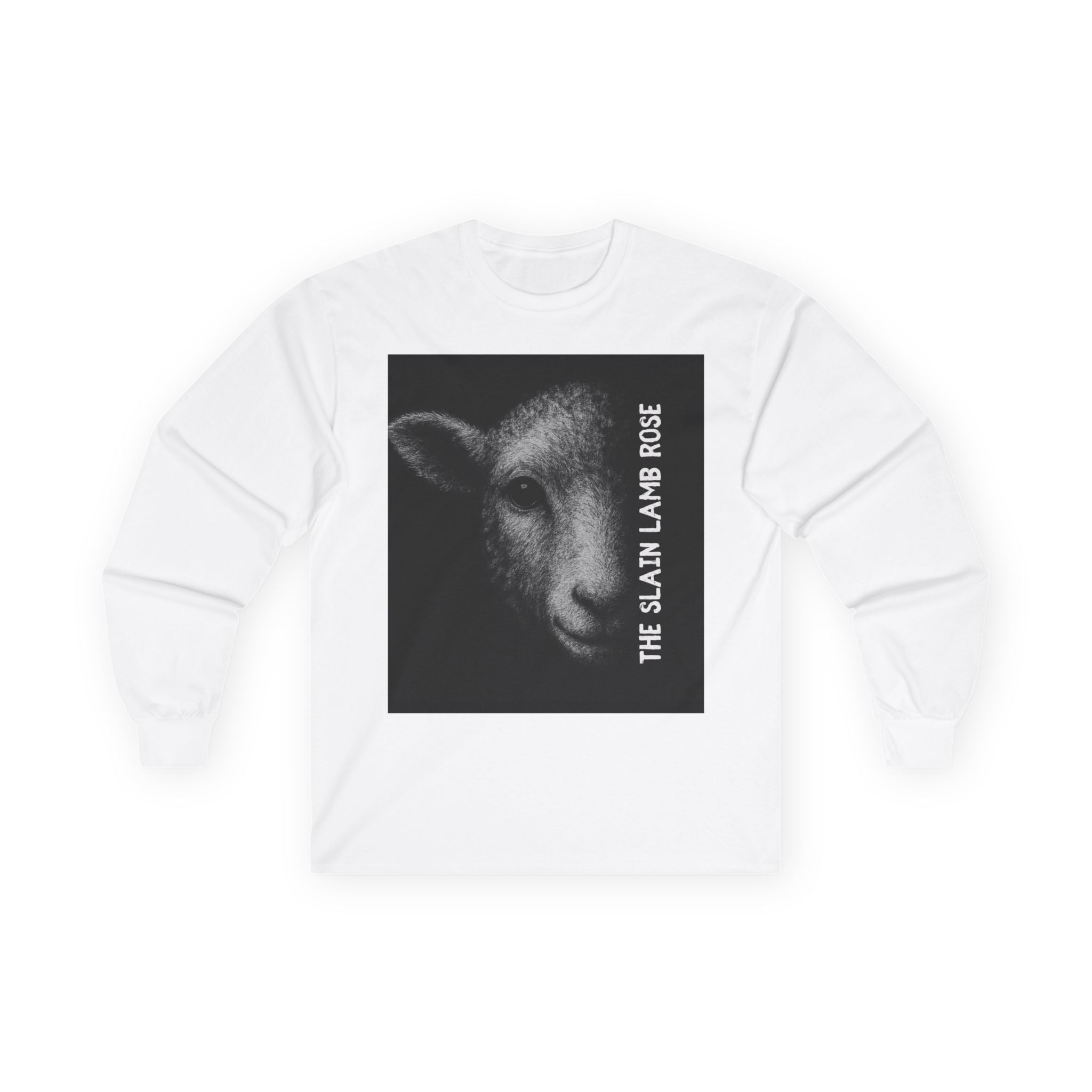 The Slain Lamb Rose long sleeve tee