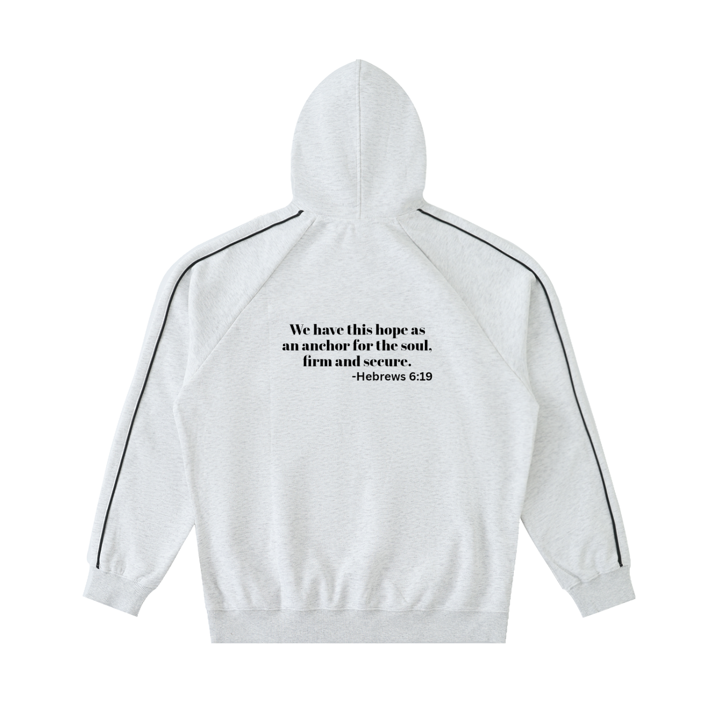 Alarm & Anchor Piping Raglan Hoodie