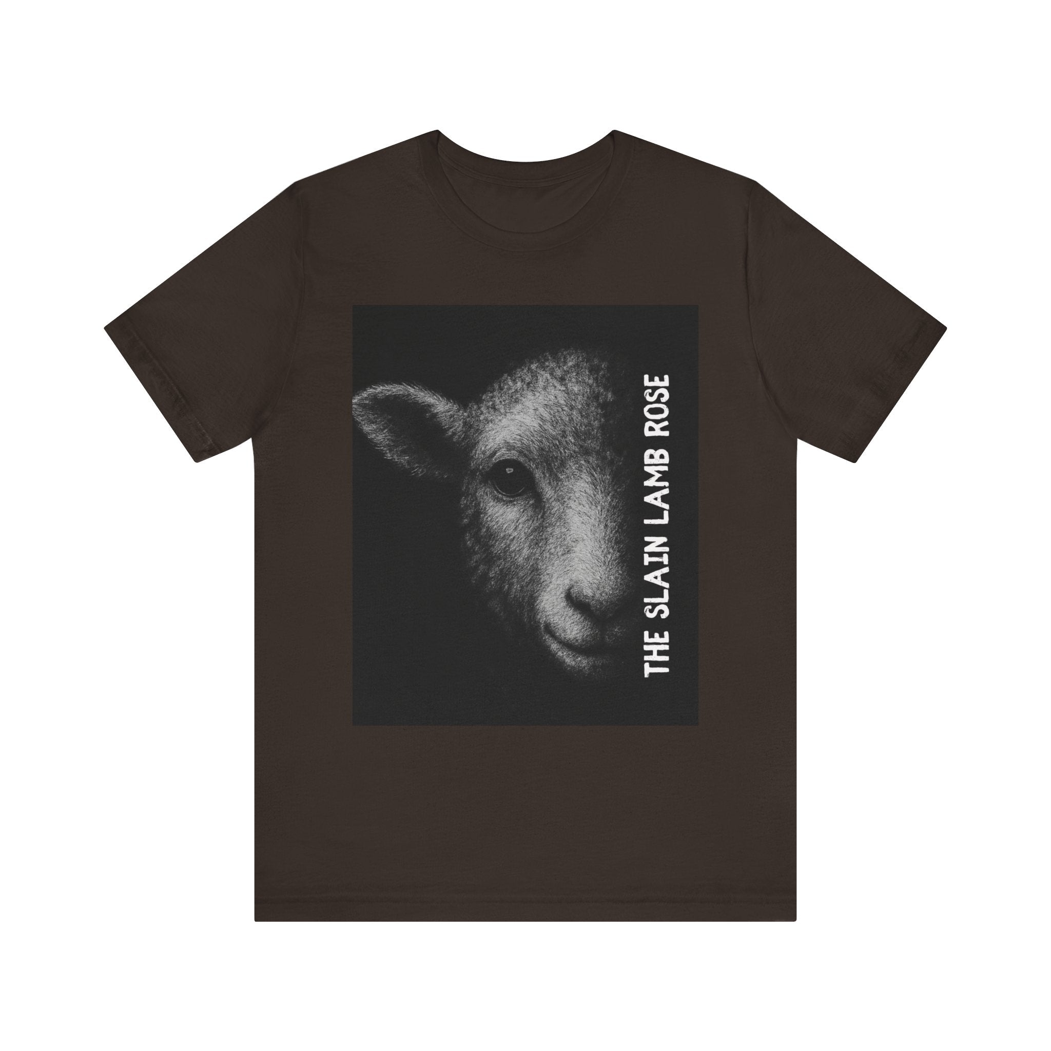 The Slain Lamb Rose Christian T-Shirt