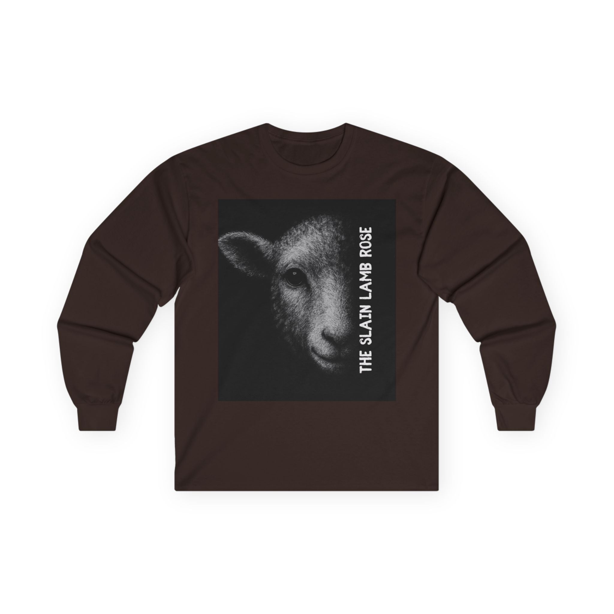 The Slain Lamb Rose long sleeve tee