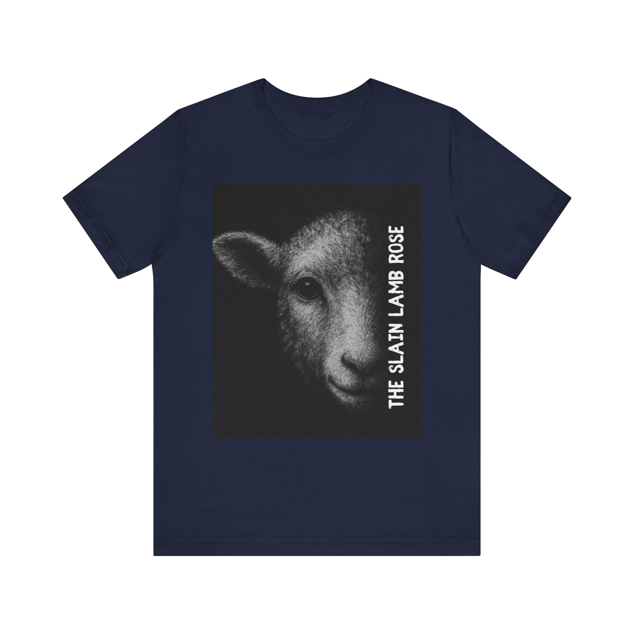 The Slain Lamb Rose Christian T-Shirt