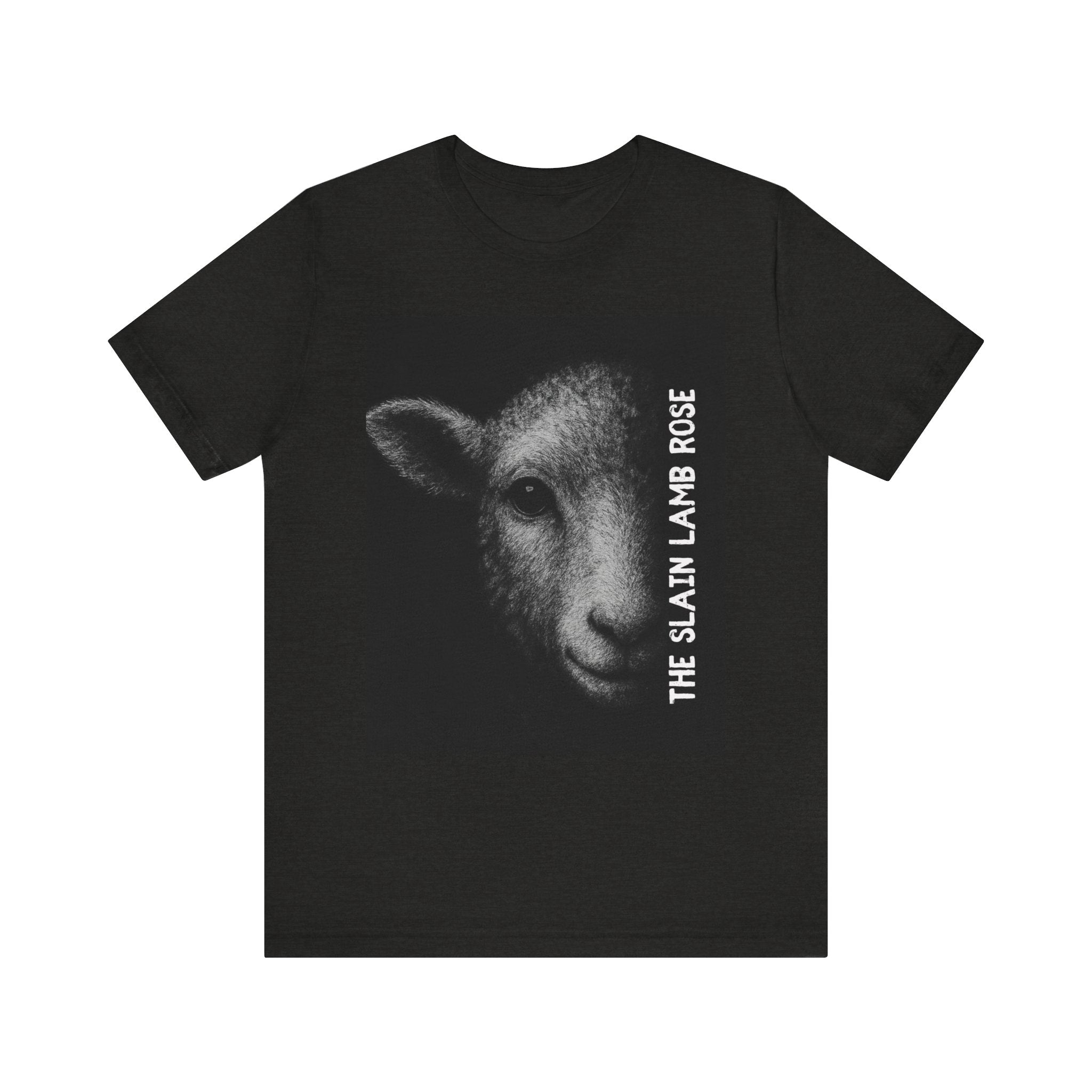 The Slain Lamb Rose Christian T-Shirt