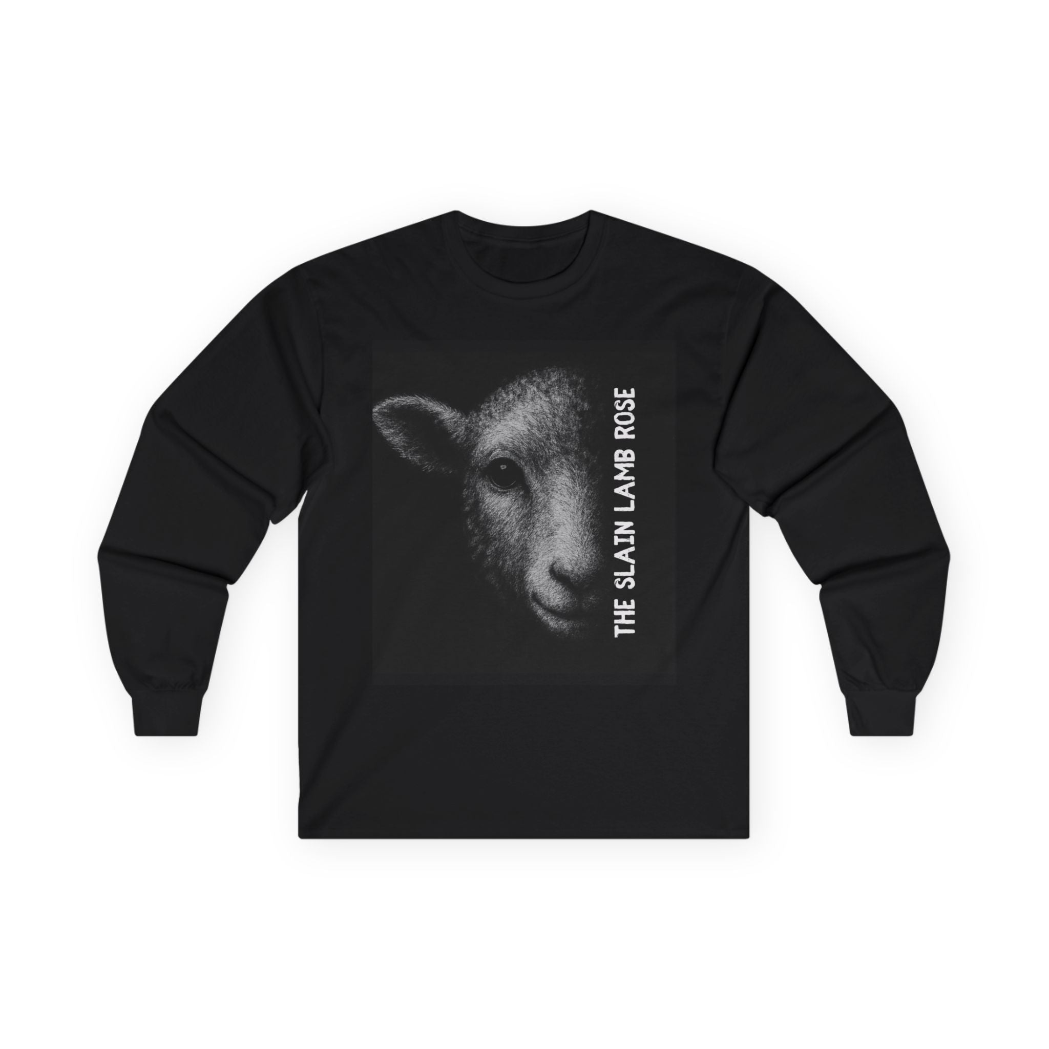 The Slain Lamb Rose long sleeve tee