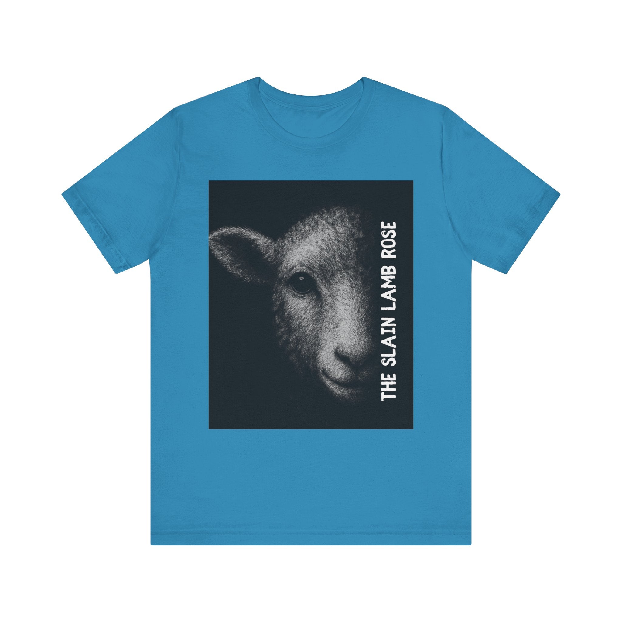 The Slain Lamb Rose Christian T-Shirt