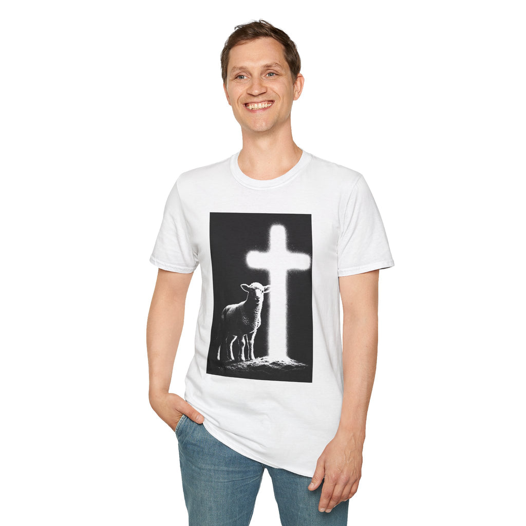 Christian Lamb T-Shirt — 'The Slain Lamb' Faith Graphic Tee