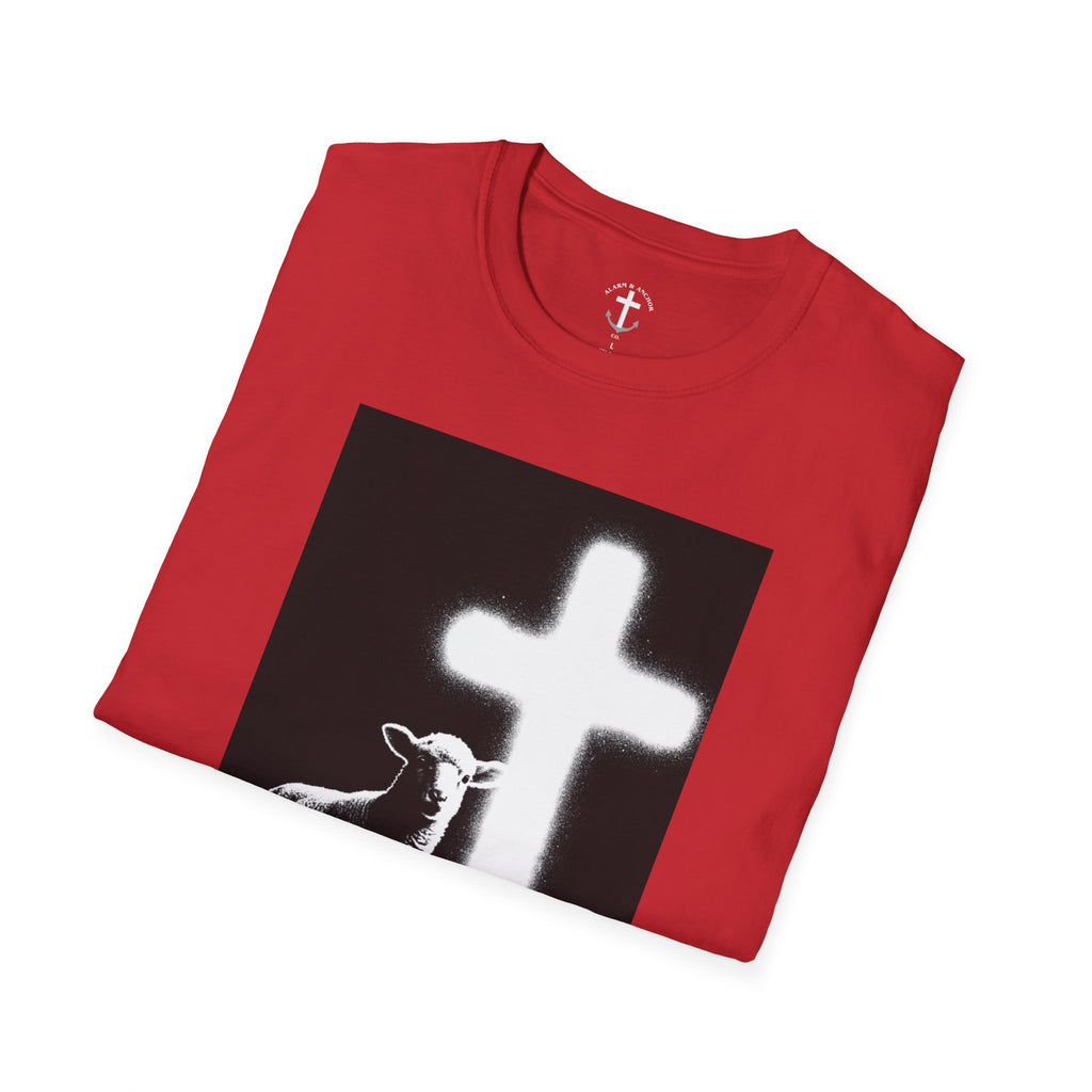 Christian Lamb T-Shirt — 'The Slain Lamb' Faith Graphic Tee