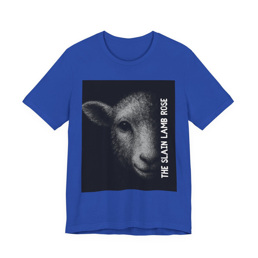 The Slain Lamb Rose Christian T-Shirt