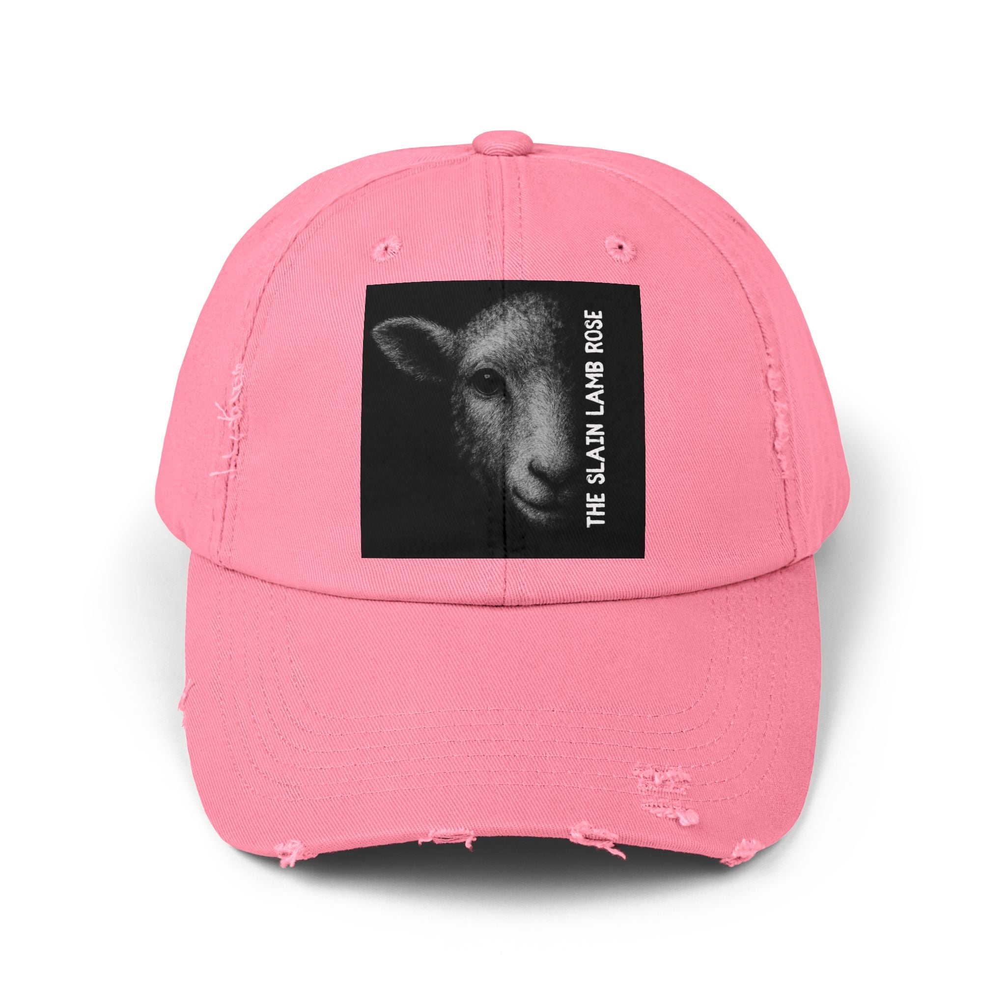 The Slain Lamb Rose Vintage Cap