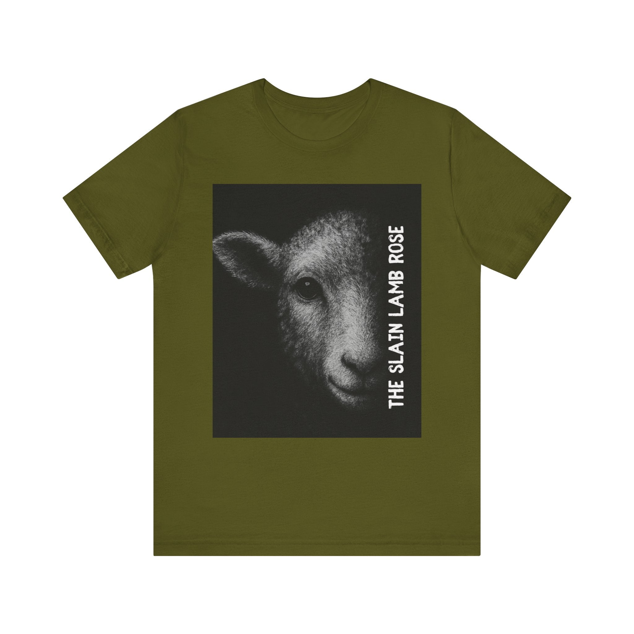 The Slain Lamb Rose Christian T-Shirt