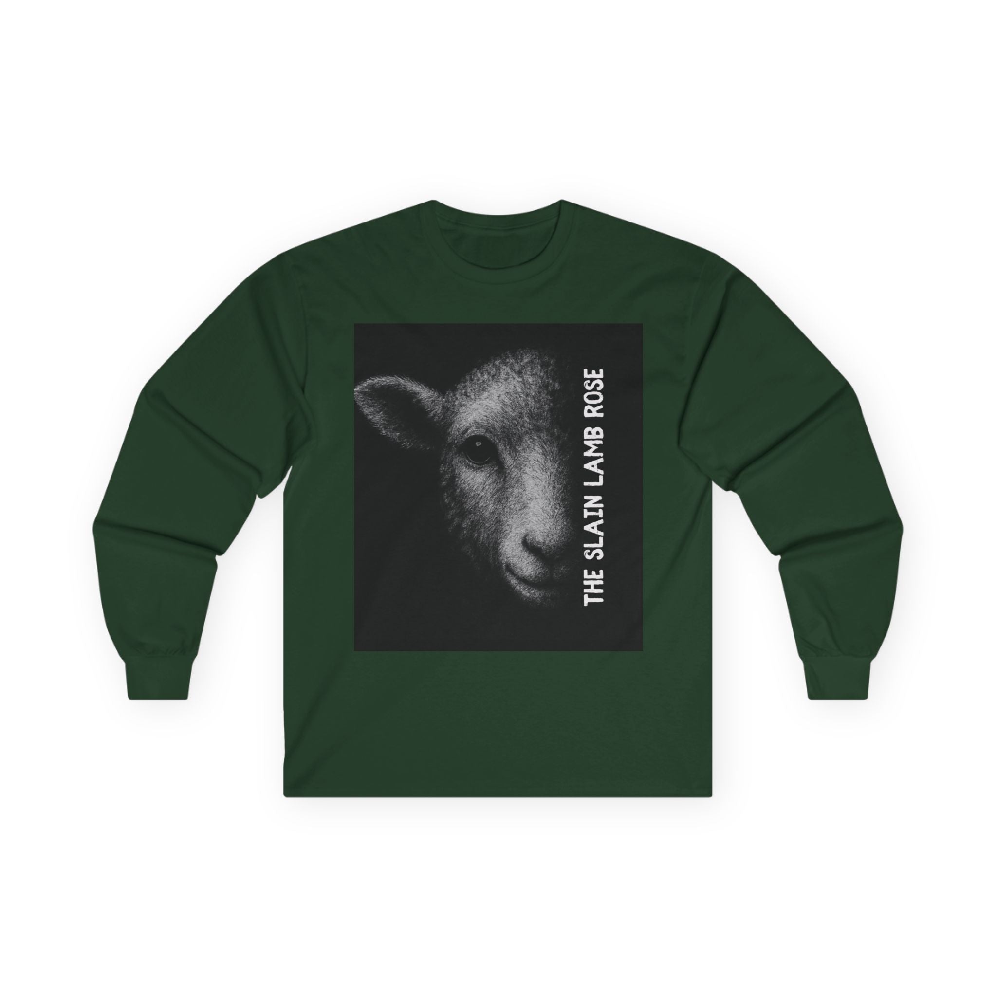 The Slain Lamb Rose long sleeve tee