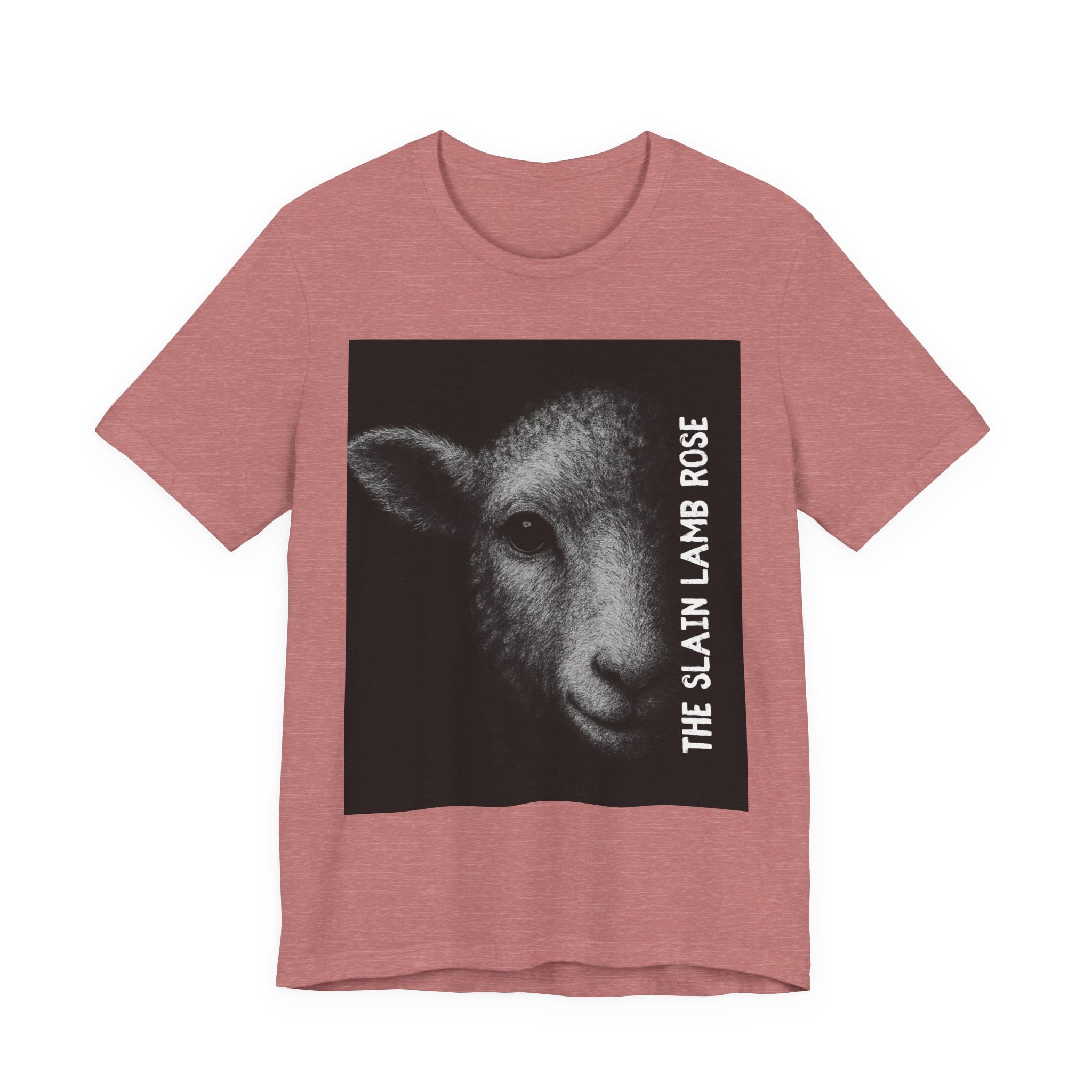 The Slain Lamb Rose Christian T-Shirt