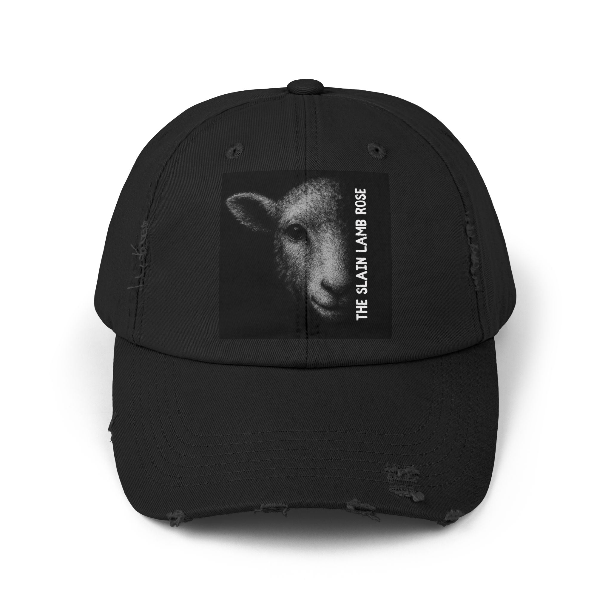 The Slain Lamb Rose Vintage Cap