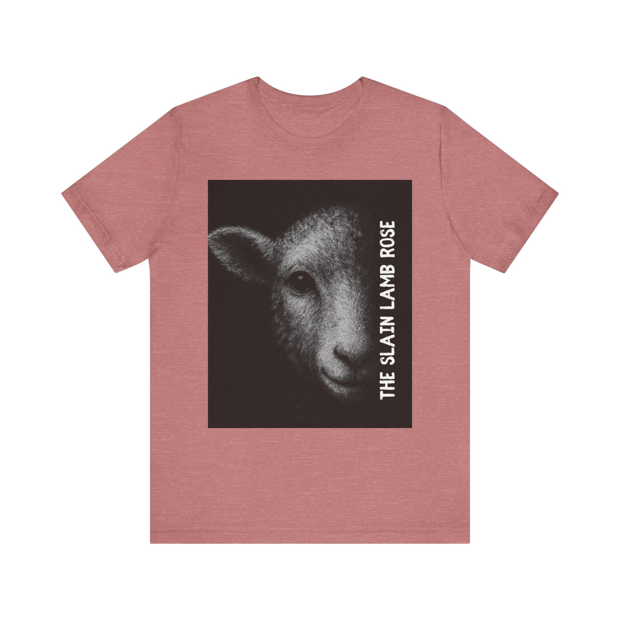 The Slain Lamb Rose Christian T-Shirt