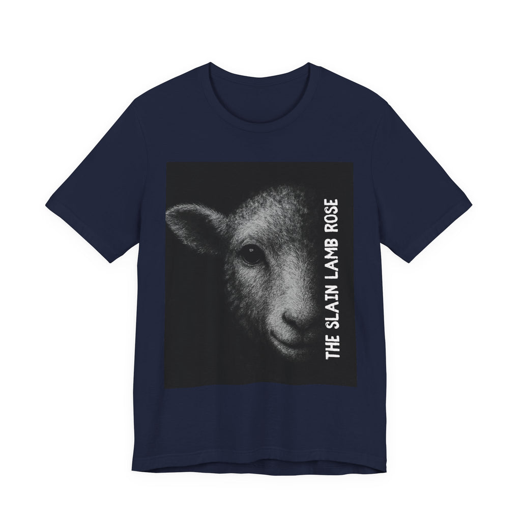 The Slain Lamb Rose Christian T-Shirt