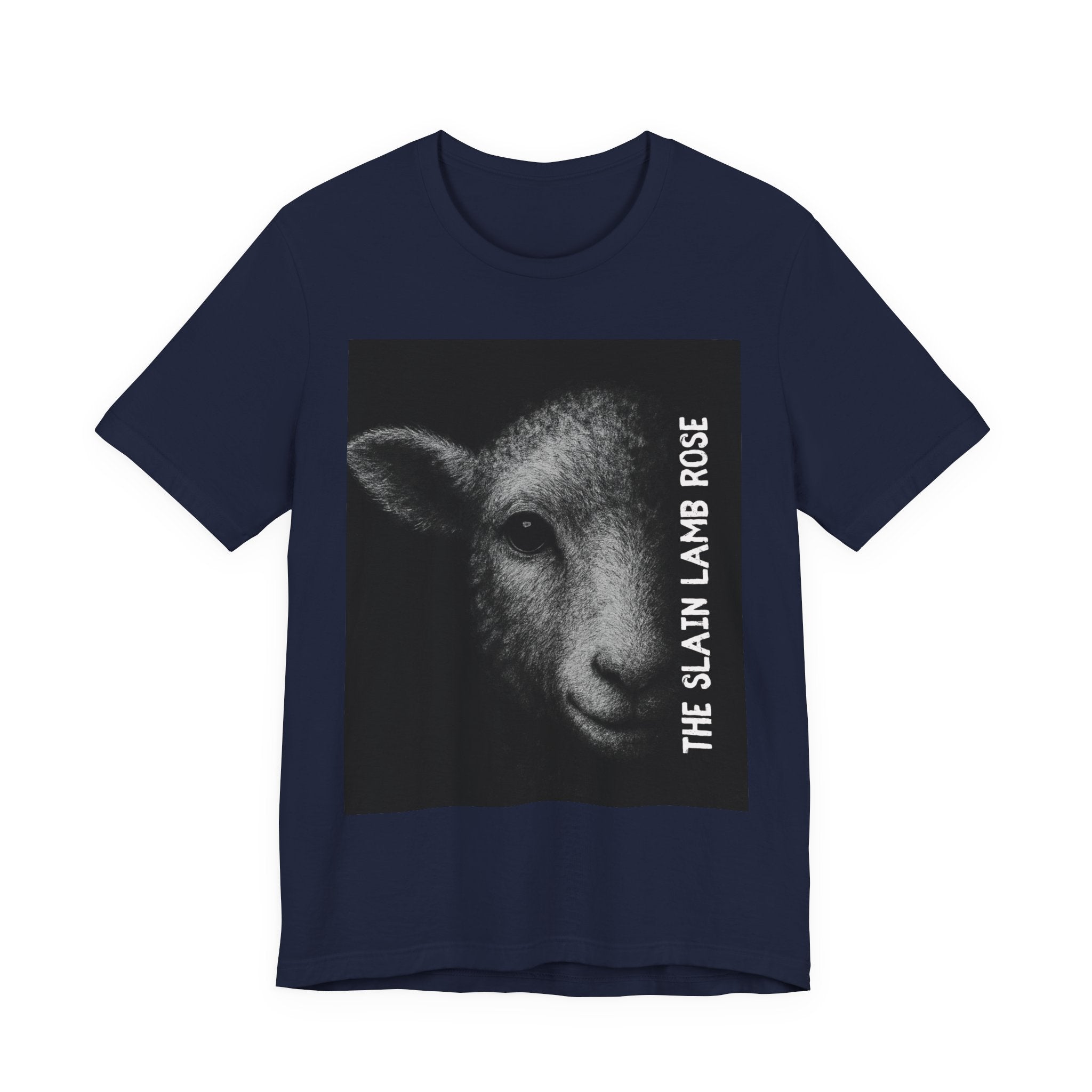 The Slain Lamb Rose Christian T-Shirt